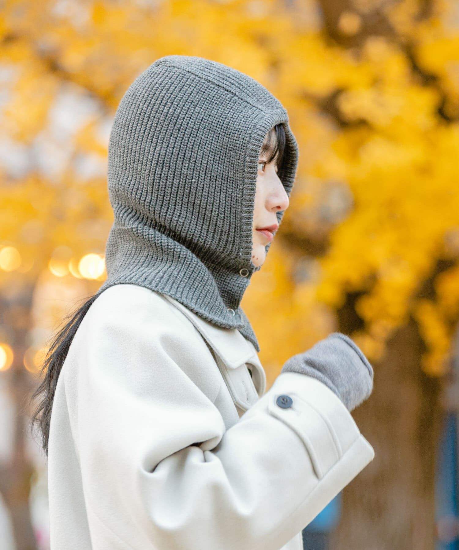 SMELLY「ニットバラクラバ」|ニット帽|