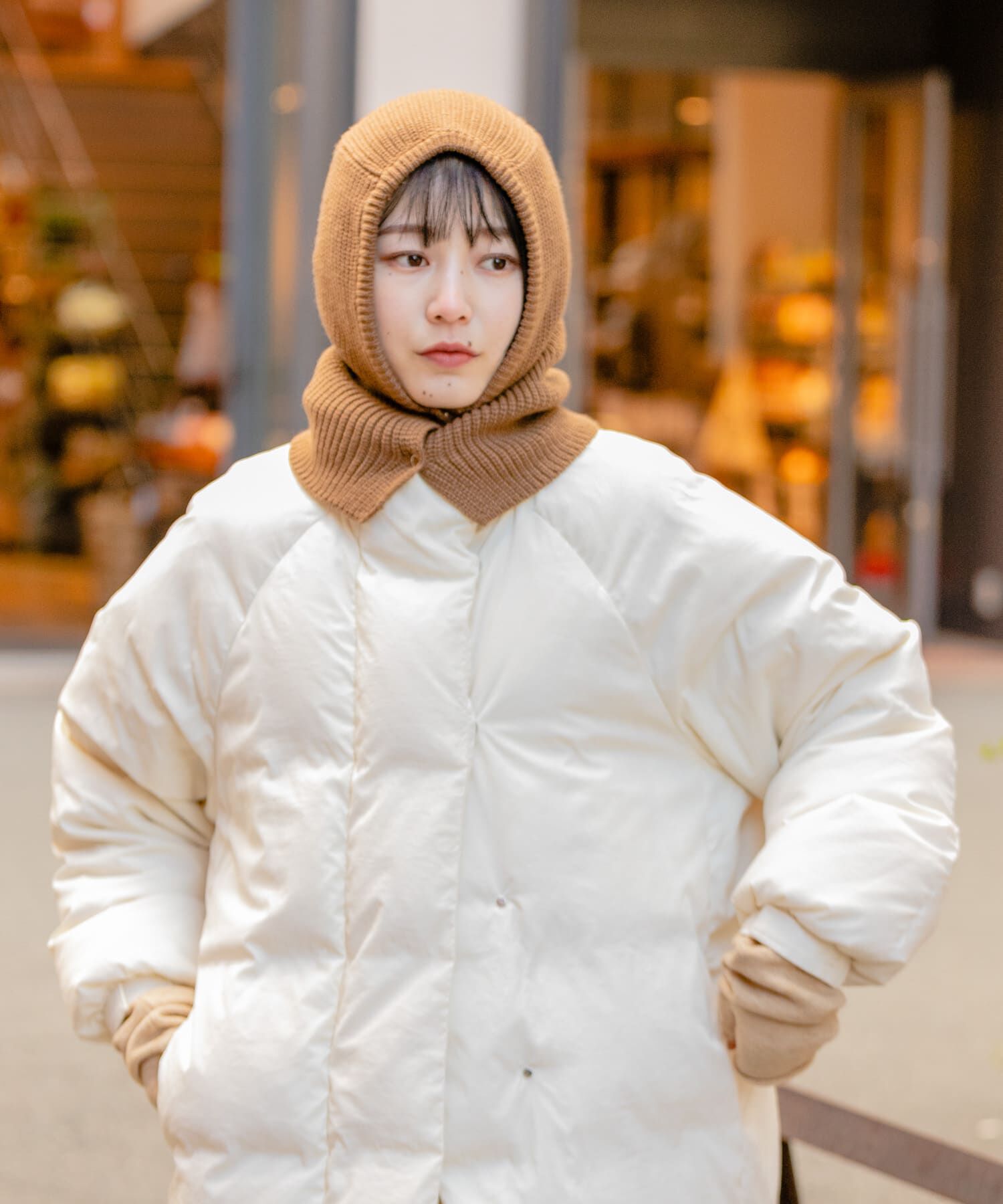 SMELLY「ニットバラクラバ」|ニット帽|