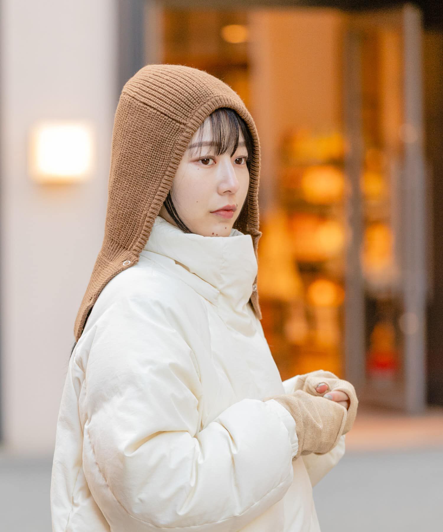 SMELLY「ニットバラクラバ」|ニット帽|