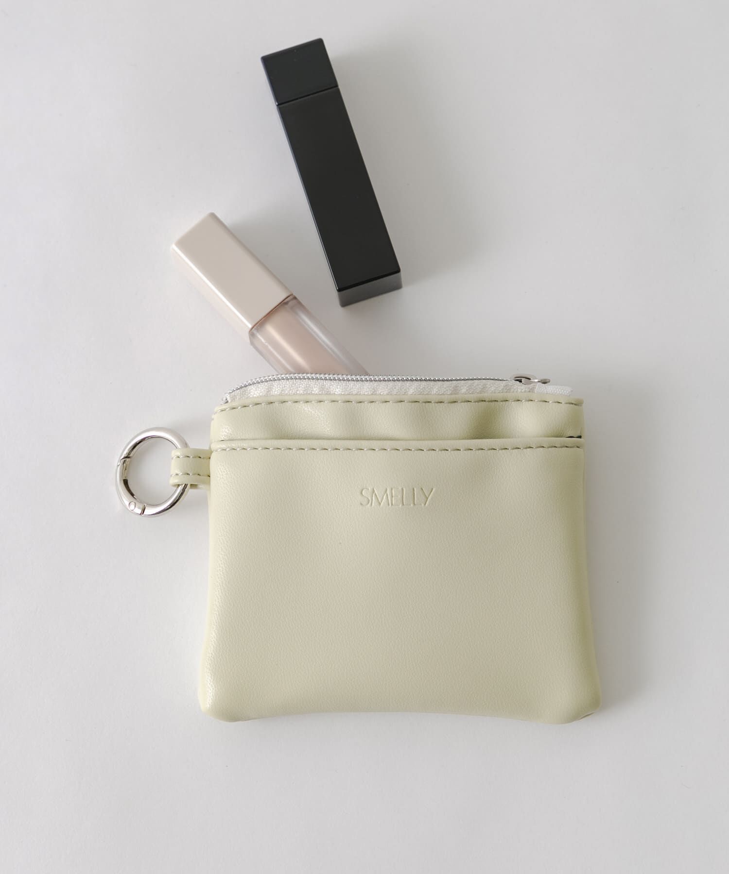 SMELLY「マルチミニポーチ」|ポーチ|イエロー系その他