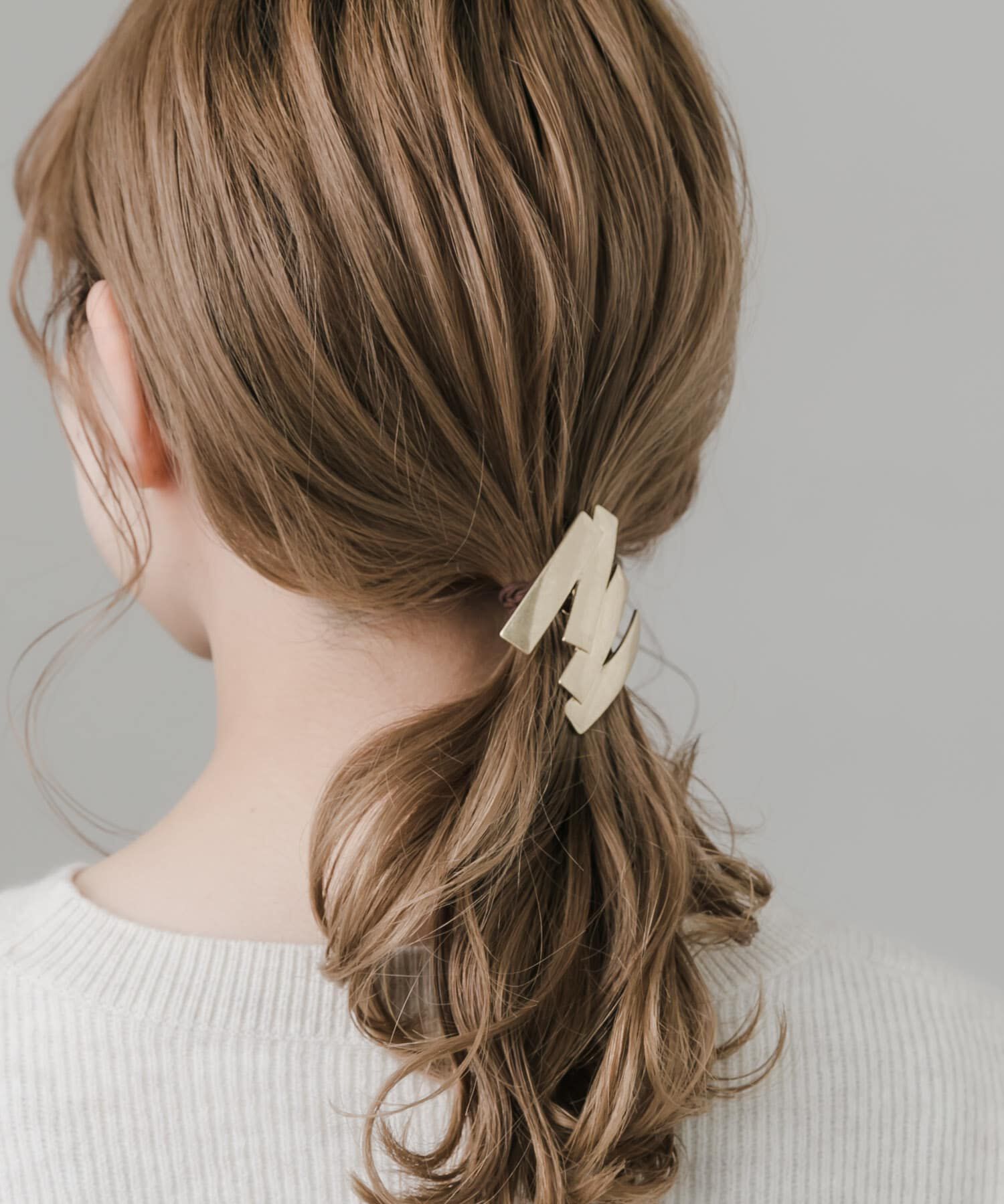 SMELLY「メタルスクエアヘアカフ」|ヘアゴム・シュシュ|