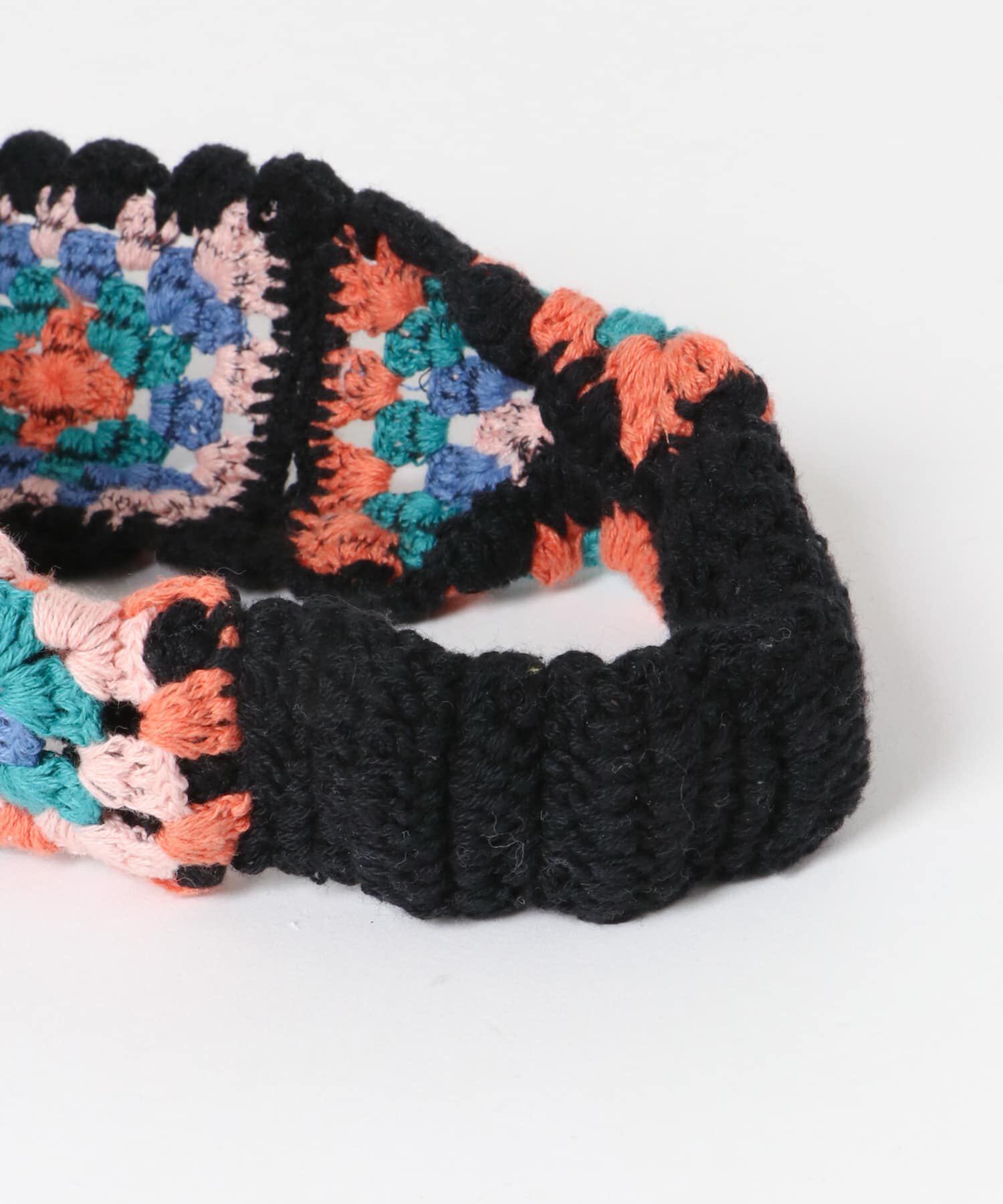 SMELLY「クロシェフラワーヘアバンド」|ヘアバンド|