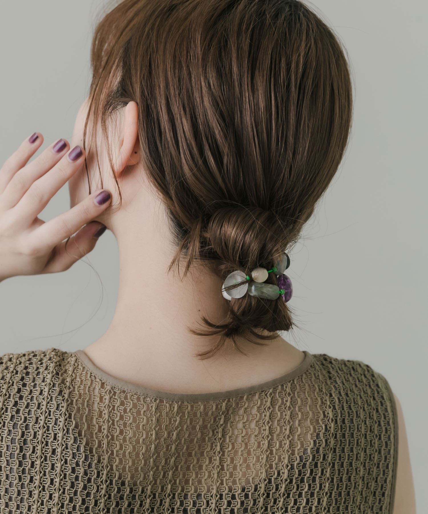 SMELLY「カラフルモチーフヘアポニー」|ヘアゴム・シュシュ|