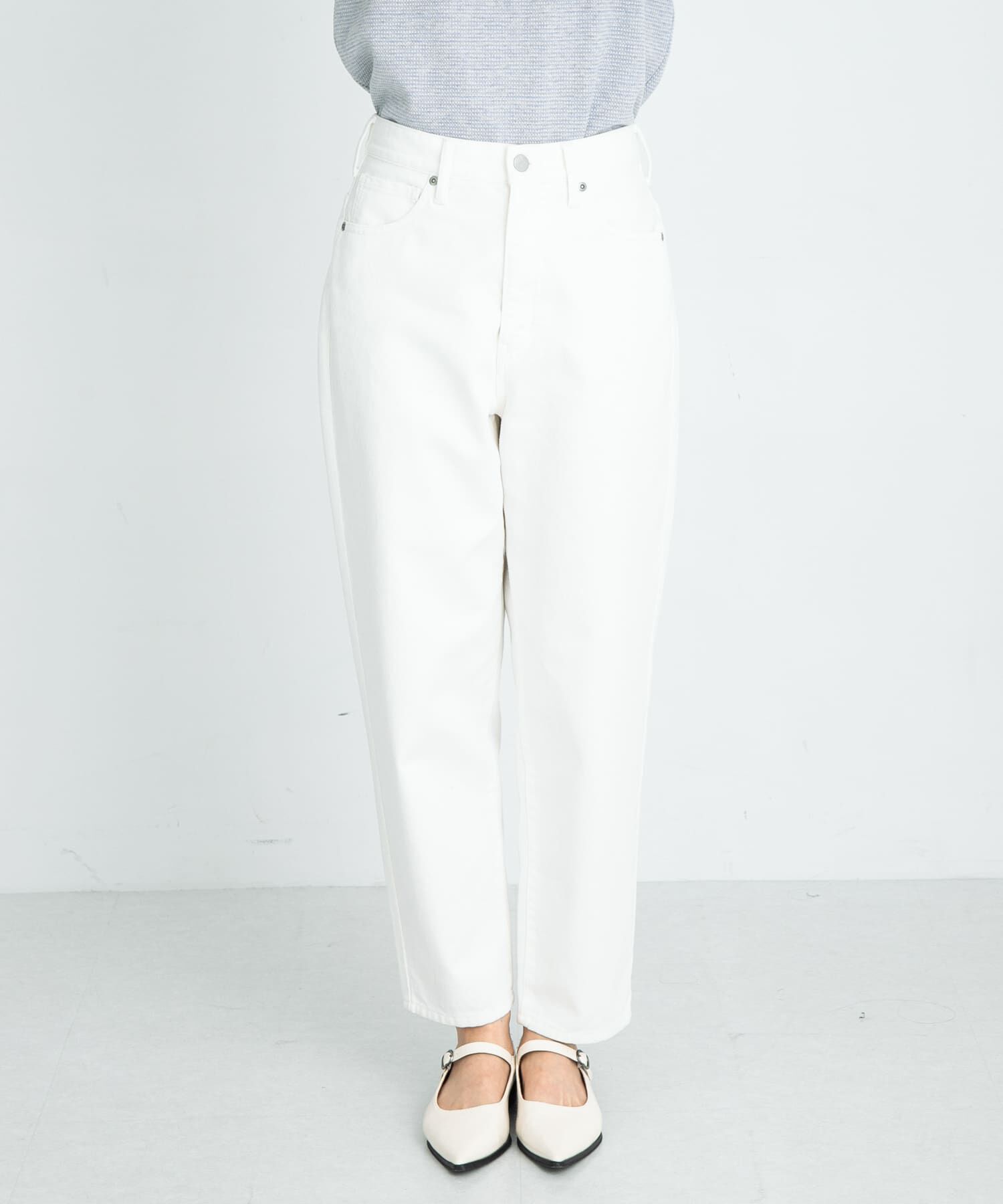 Sonny Label 「『34サイズ/低身長向けも展開』ワイドテーパードデニム」|デニム|