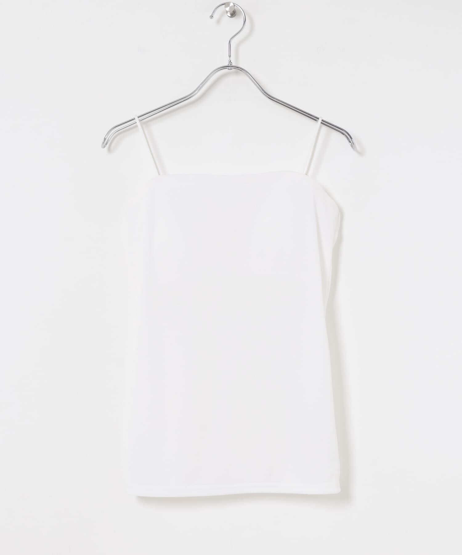 URBAN RESEARCH「『MADE IN JAPAN』 アセテートカップ付きキャミソール」|キャミソール|オフホワイト