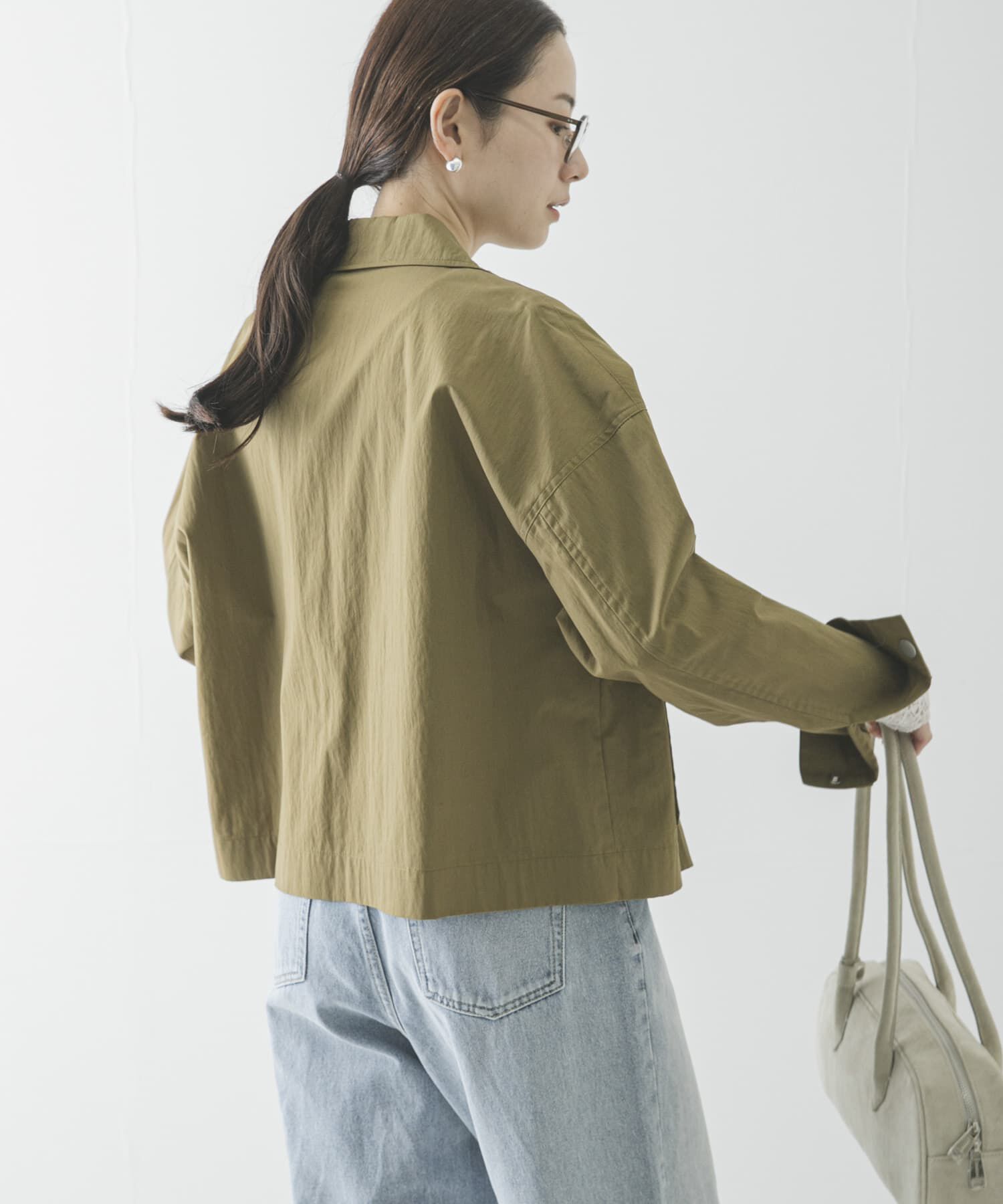 URBAN RESEARCH「コットンナイロンジップブルゾン」|ブルゾン・スタジャン|