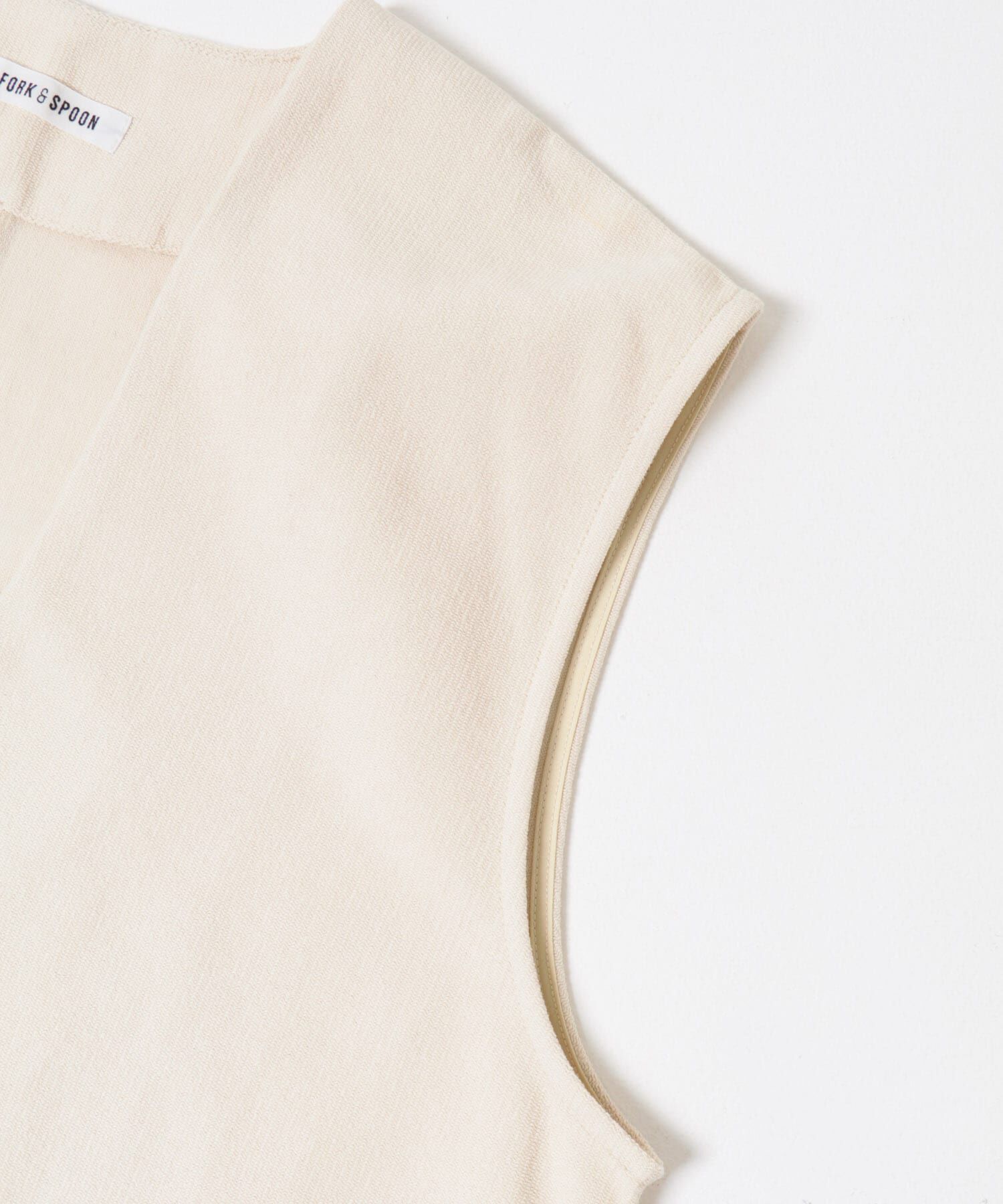 URBAN RESEARCH DOORS「FORK&SPOON　ジャガードUネックベスト」|ベスト・ジレ|