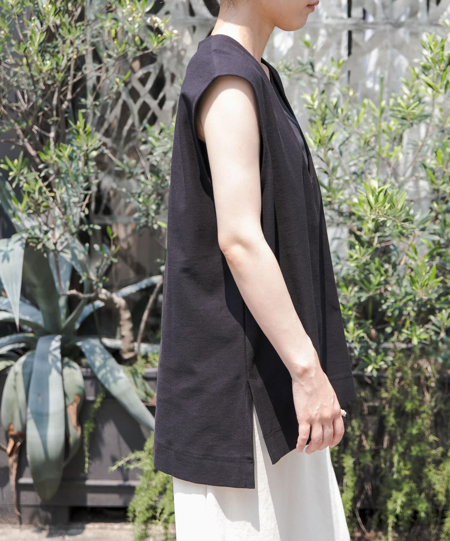 URBAN RESEARCH DOORS「FORK&SPOON　ジャガードUネックベスト」|ベスト・ジレ|