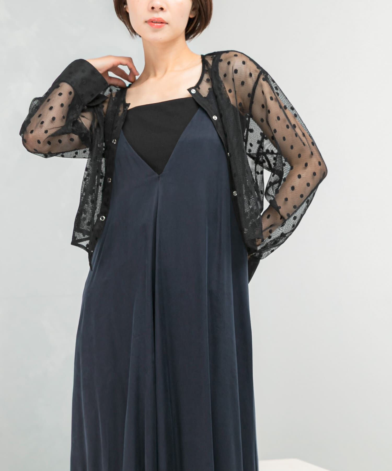 URBAN RESEARCH ROSSO「シアーメッシュドットプルオーバー」|その他|