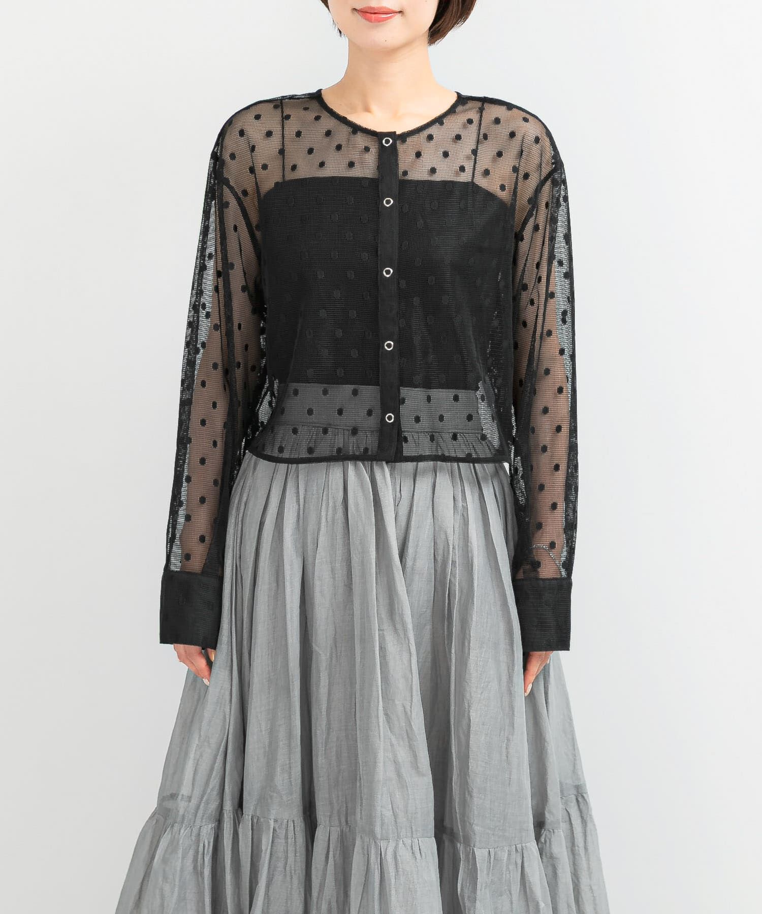 URBAN RESEARCH ROSSO「シアーメッシュドットプルオーバー」|その他|