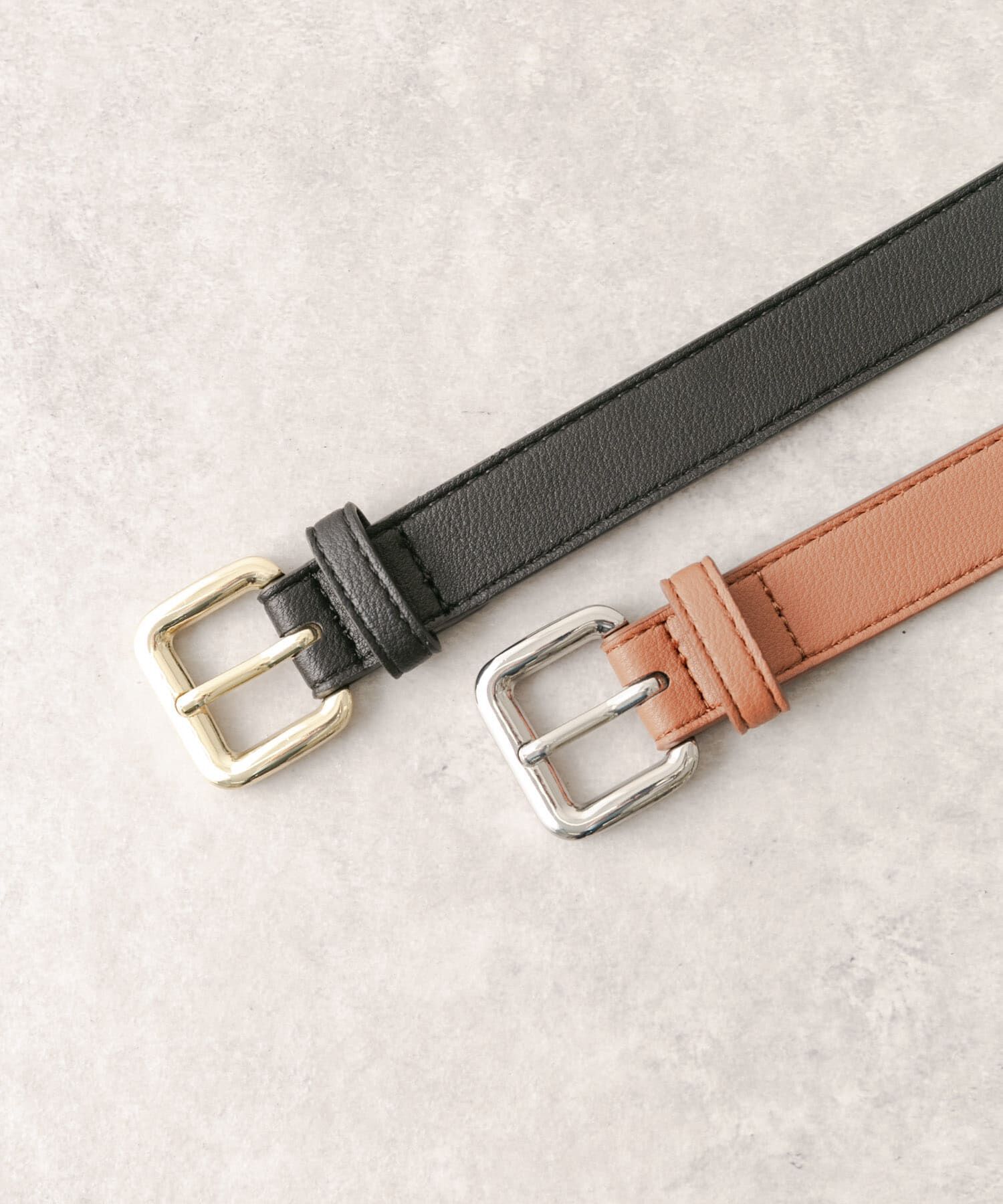 SMELLY「スクエアバックルベルト」|ベルト|