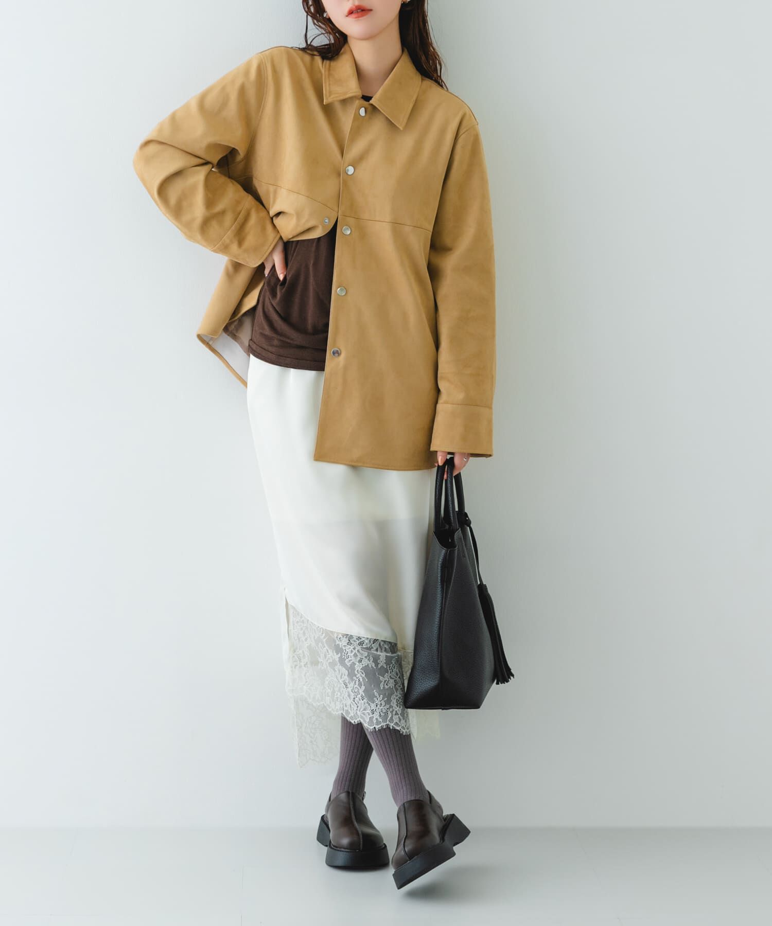 RODE SKO「『Mサイズ』タッセル軽量2WAYシンプルトートバッグ」|トートバッグ|