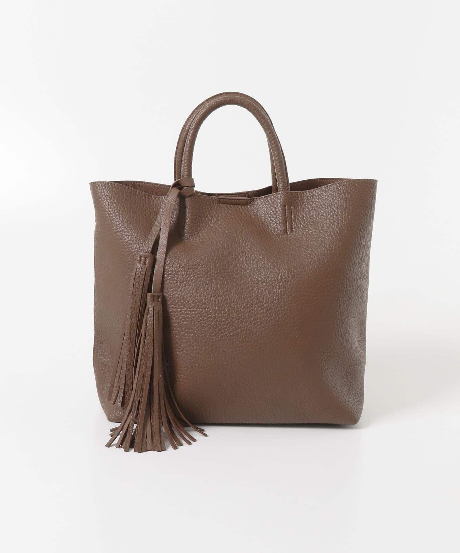 RODE SKO「『Mサイズ』タッセル軽量2WAYシンプルトートバッグ」|トートバッグ|