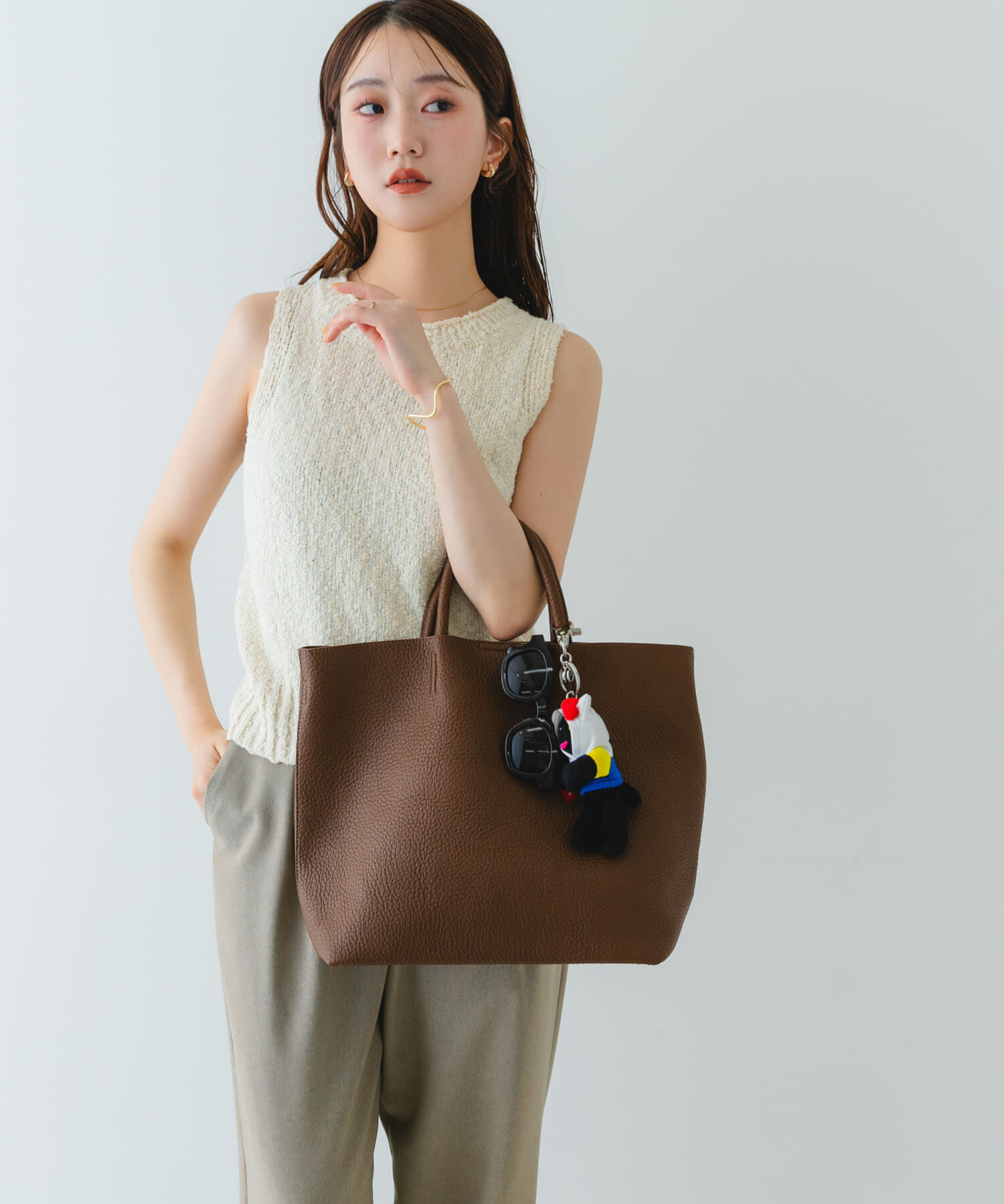 RODE SKO「『Mサイズ』タッセル軽量2WAYシンプルトートバッグ」|トートバッグ|