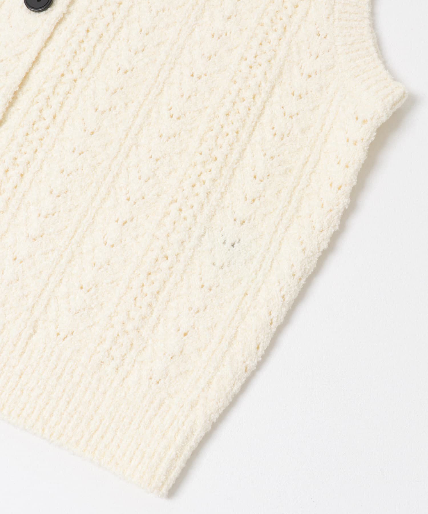 URBAN RESEARCH DOORS「ミニブークレニットベスト」|ベスト・ジレ|