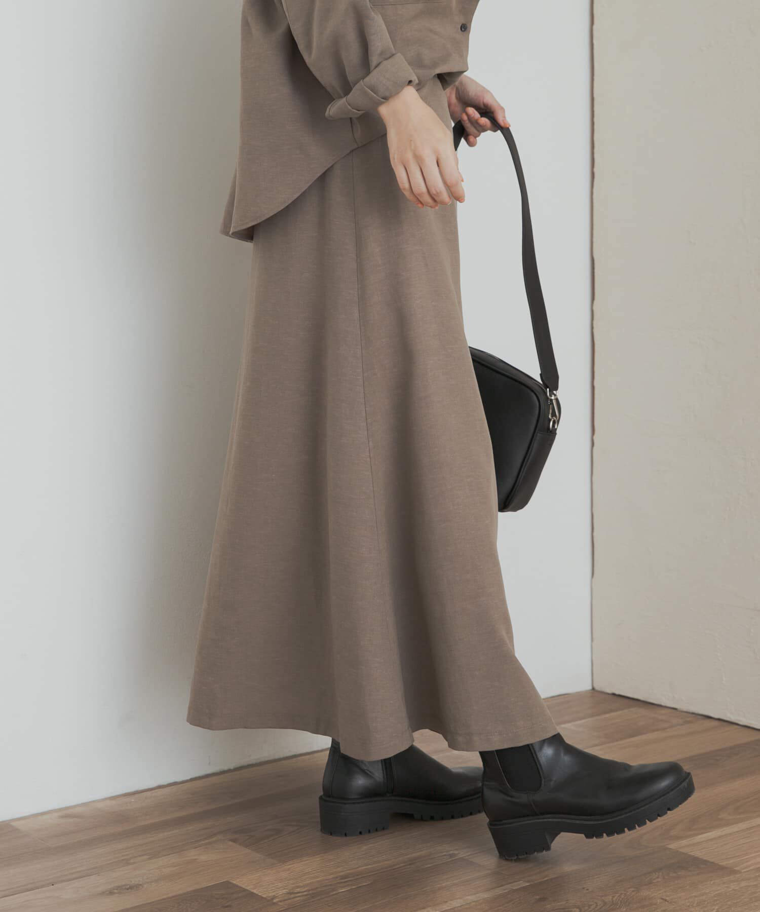 URBAN RESEARCH DOORS「『セットアップ対応』 フレアスカート」|スカート|