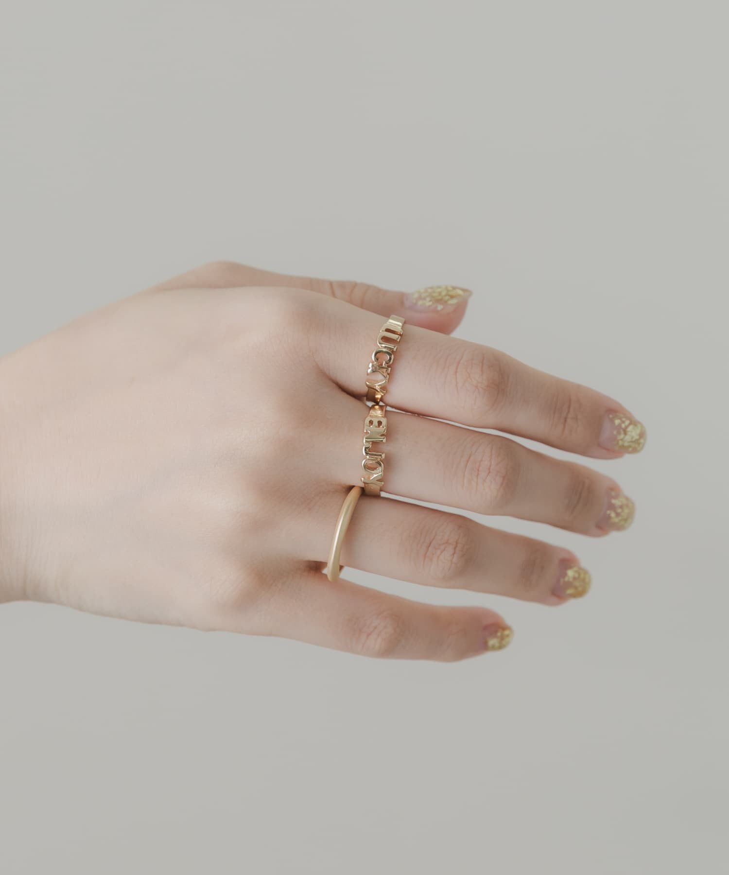 SMELLY「3セットロゴリング」|リング|