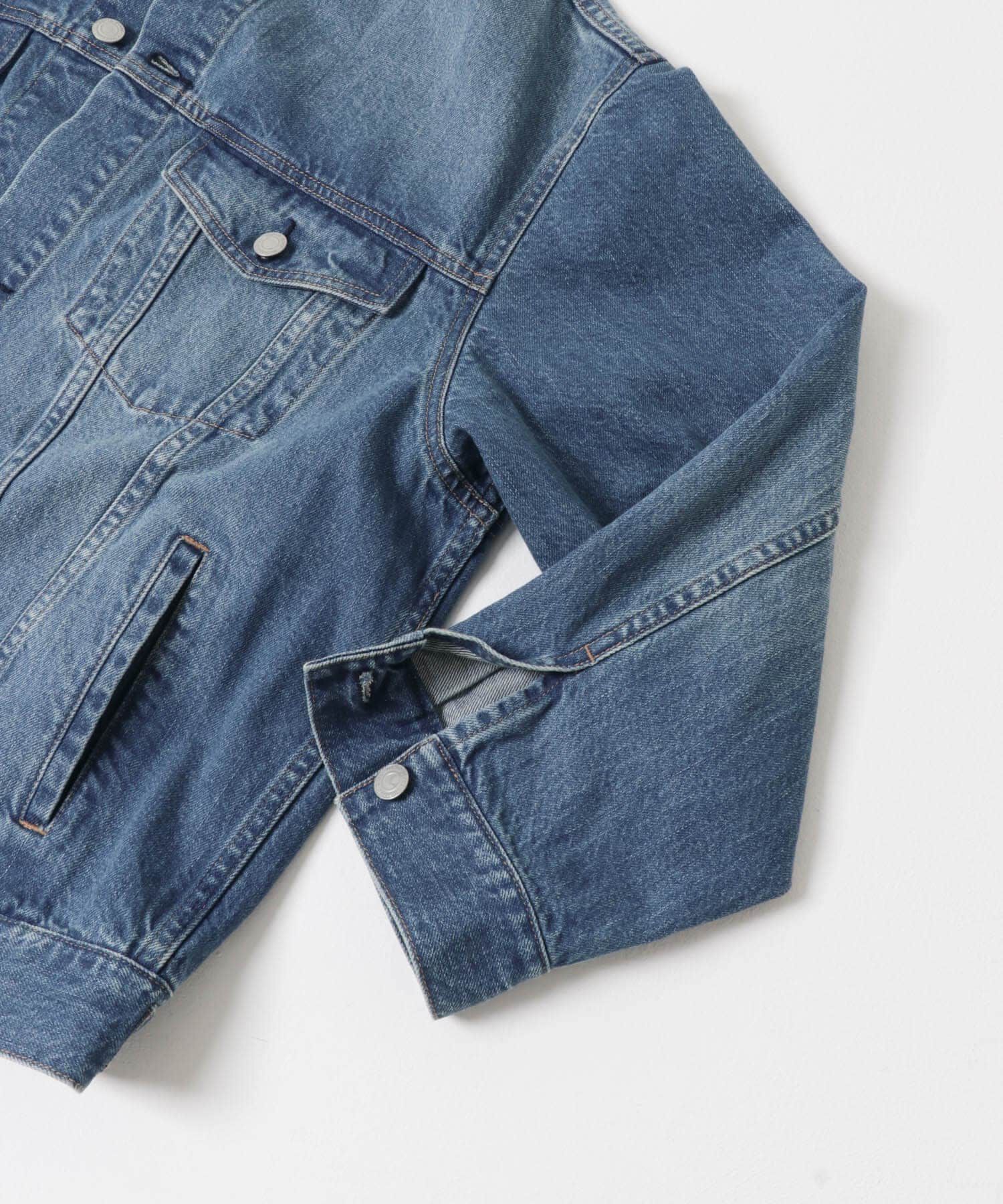 Sonny Label 「ノーカラーオーバーサイズGジャン」|デニムジャケット|