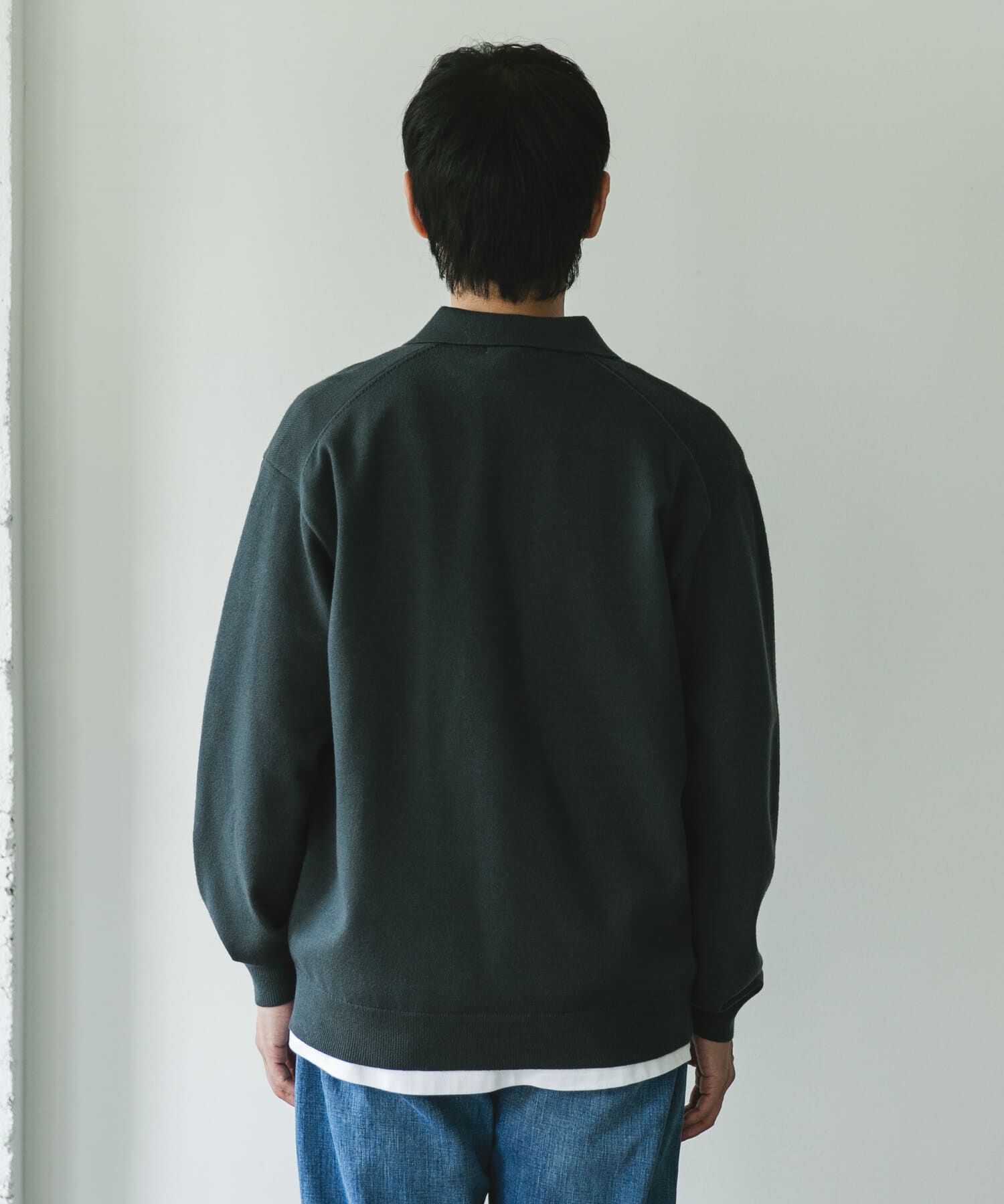 URBAN RESEARCH DOORS「『XLサイズ/WEB限定/仁村紗和さん着用』『UR TECH 200日ニット』 ポロシャツ」|ポロシャツ|