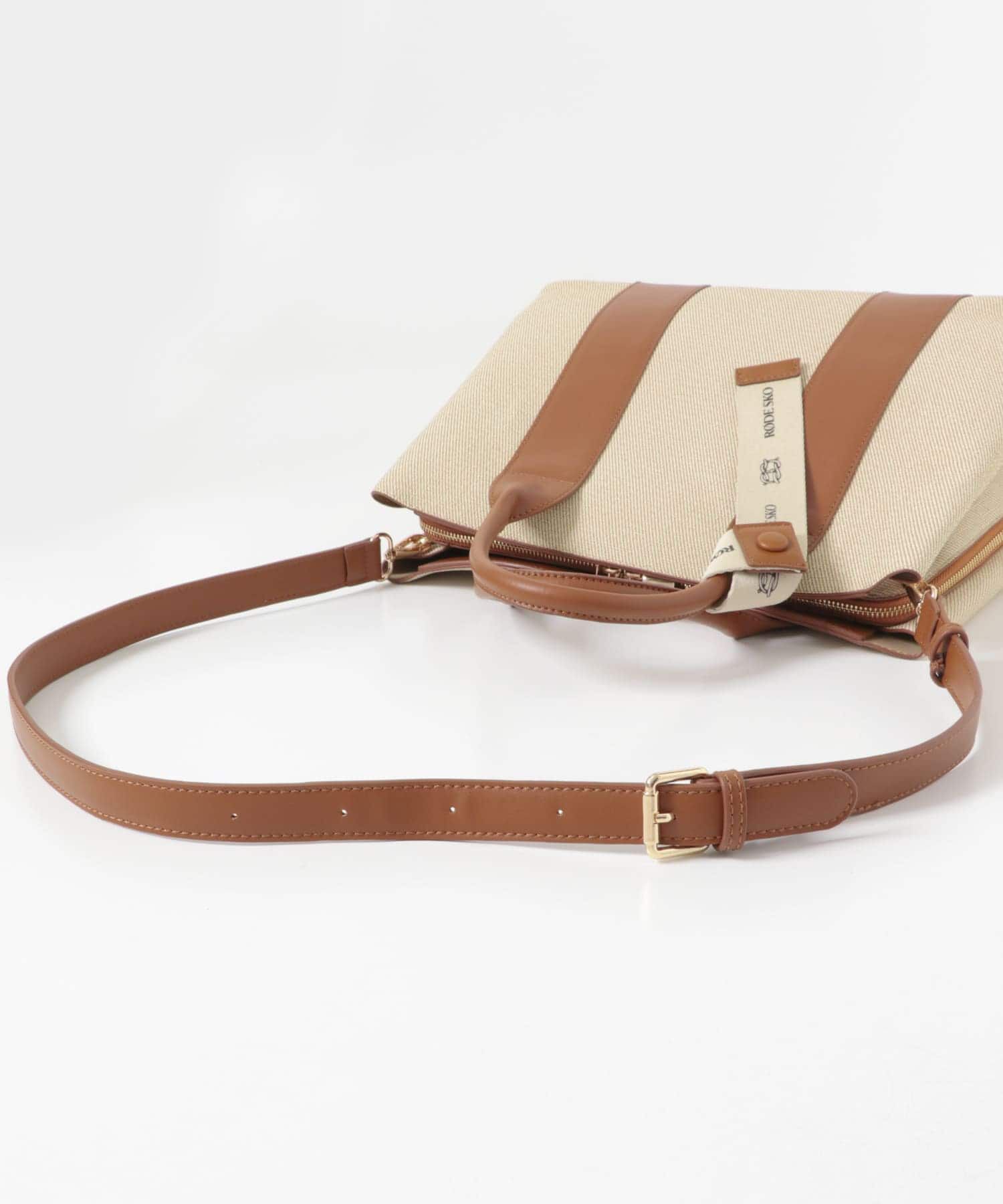 RODE SKO「『Lサイズ』ロゴリボン付A4トートバッグ」|トートバッグ|