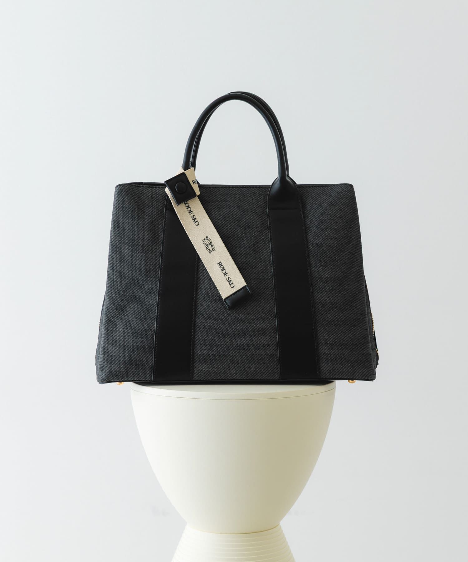 RODE SKO「『Lサイズ』ロゴリボン付A4トートバッグ」|トートバッグ|