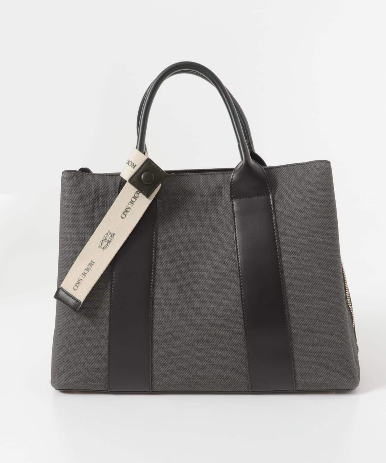 RODE SKO「『Lサイズ』ロゴリボン付A4トートバッグ」|トートバッグ|