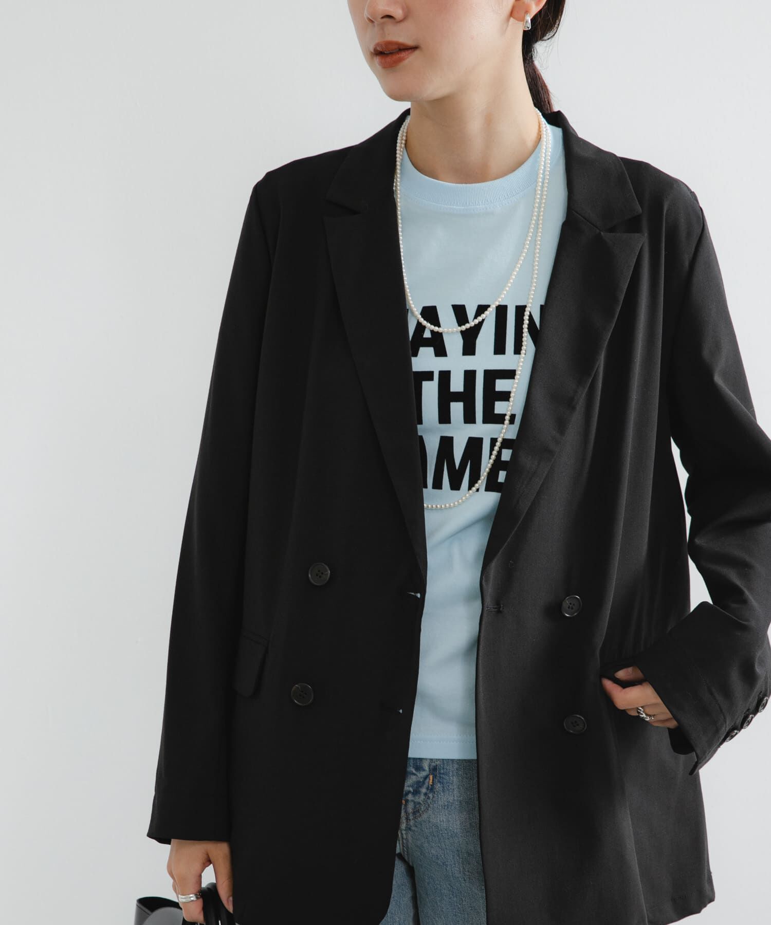 URBAN RESEARCH「ウール混ダブルブレストジャケット」|その他|