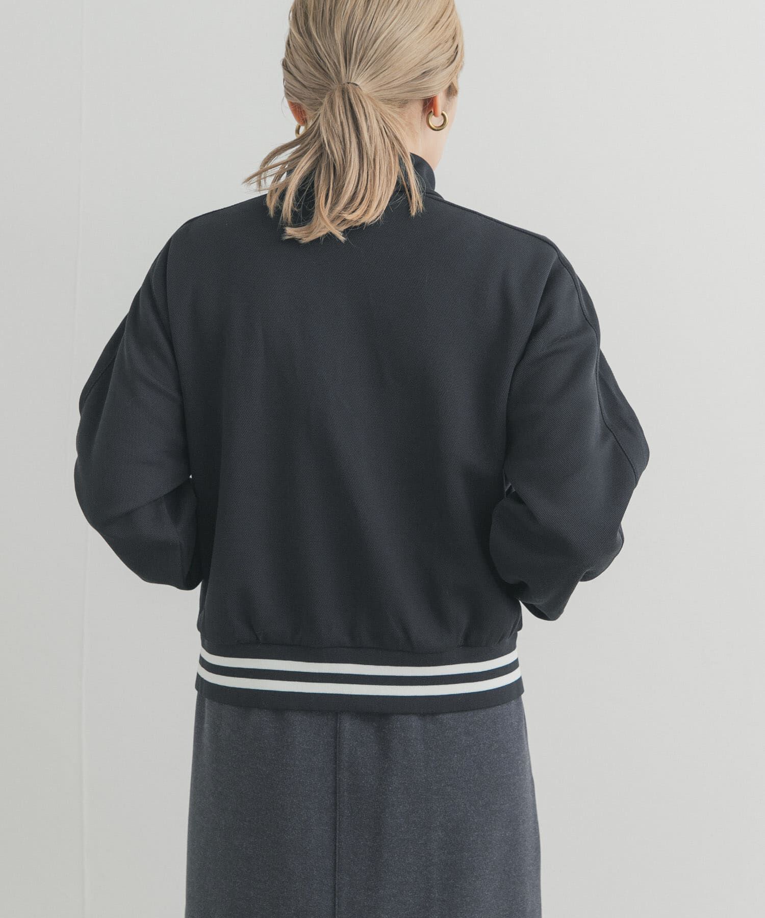 URBAN RESEARCH DOORS「NEW BALANCE　Post Season ピケトラックジャケット」|ブルゾン・スタジャン|