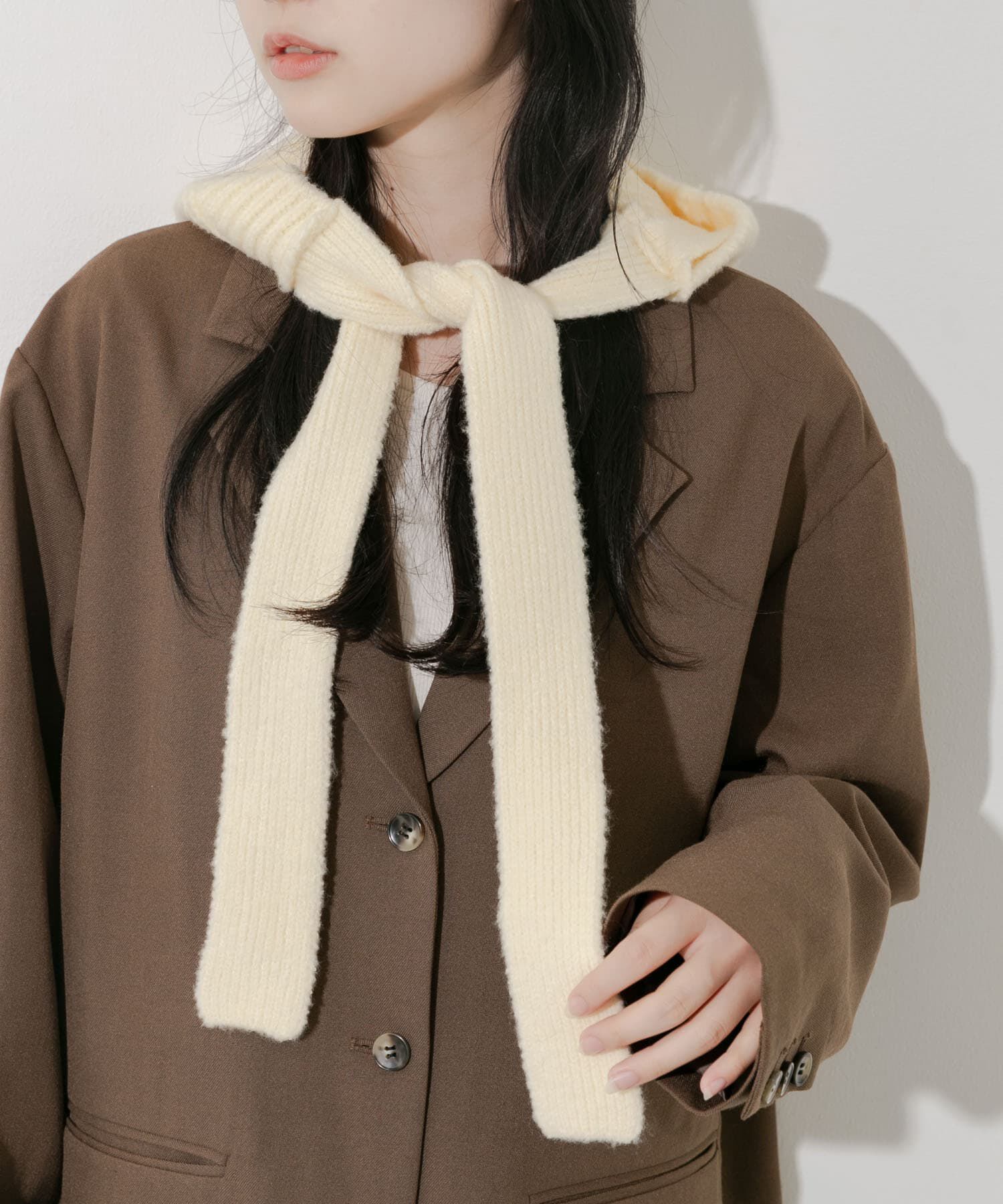 SMELLY「ニットキャップボンネット」|ニット帽|