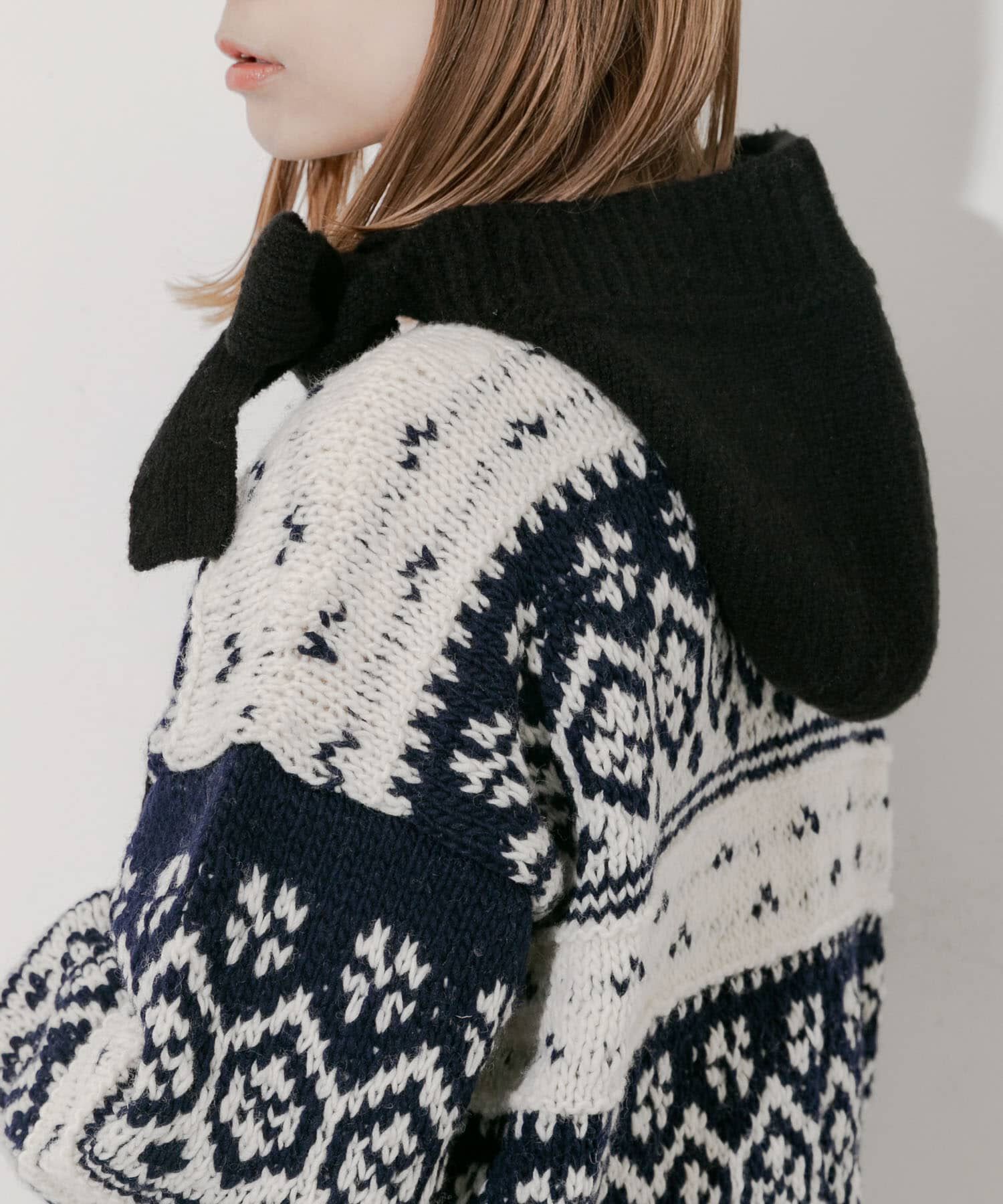 SMELLY「ニットキャップボンネット」|ニット帽|