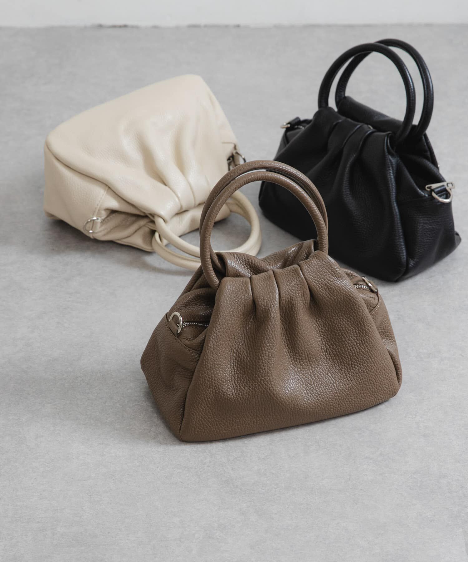 URBAN RESEARCH「レザーハンドバッグ」|ハンドバッグ|