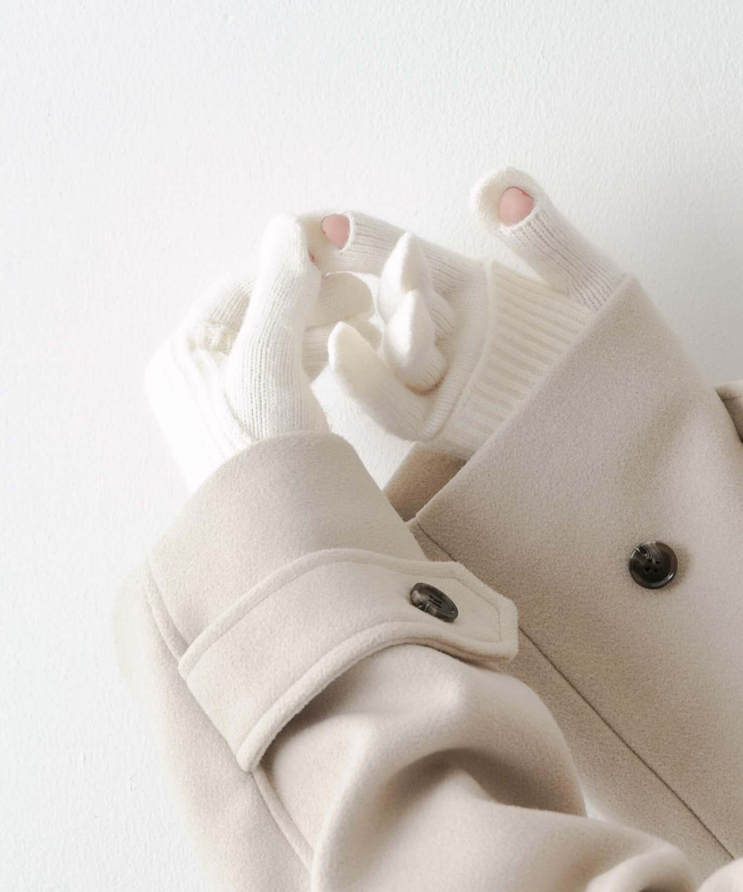 SMELLY「2WAYホールタッチグローブ」|手袋|