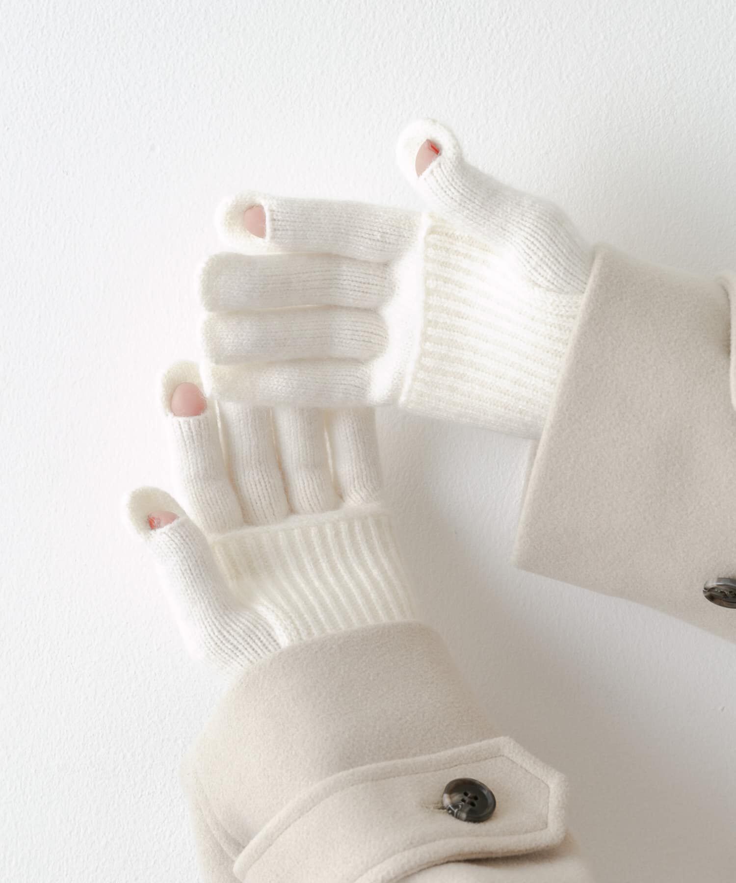 SMELLY「2WAYホールタッチグローブ」|手袋|