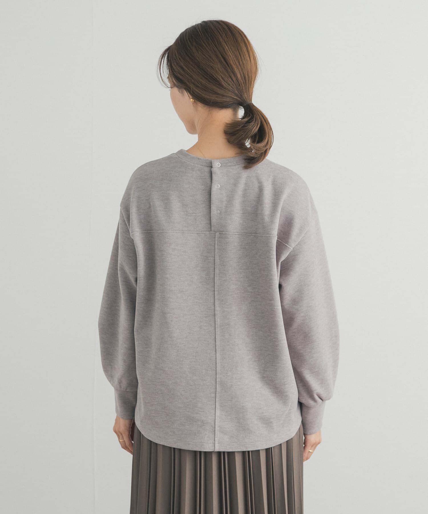 URBAN RESEARCH DOORS「BACKリングドットプルオーバー」|Tシャツ・カットソー|