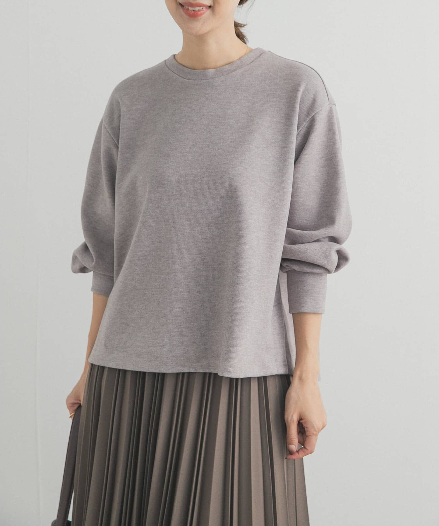 URBAN RESEARCH DOORS「BACKリングドットプルオーバー」|Tシャツ・カットソー|