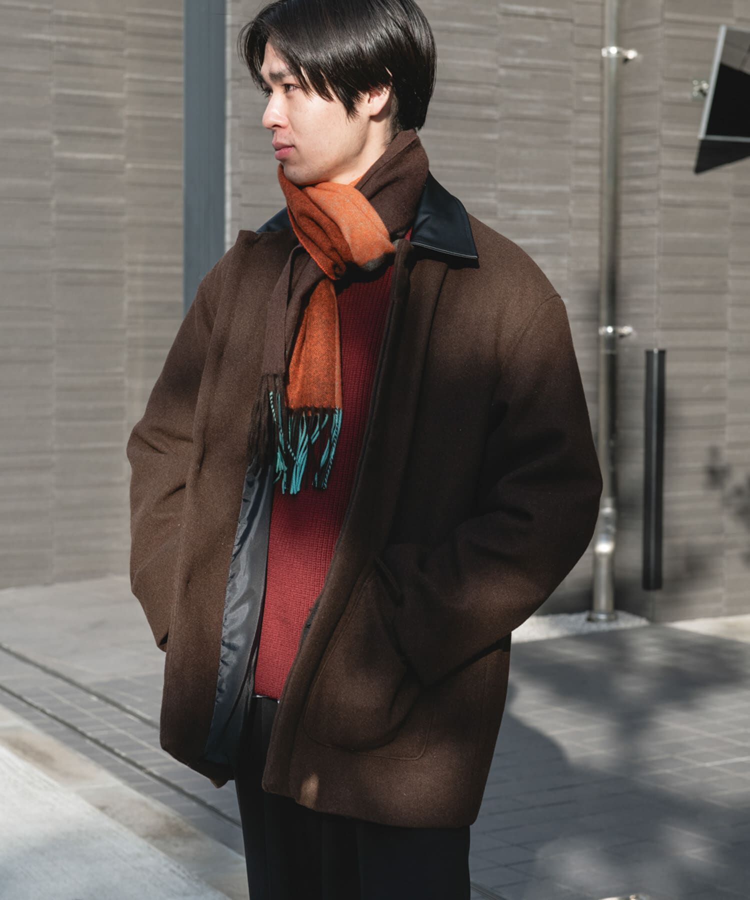 URBAN RESEARCH DOORS「ウールブレンドカバーオール」|その他|