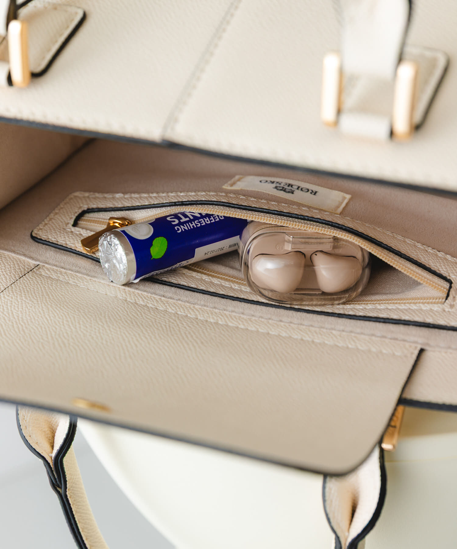 RODE SKO「3セットチャームスクエアバッグ」|ハンドバッグ|