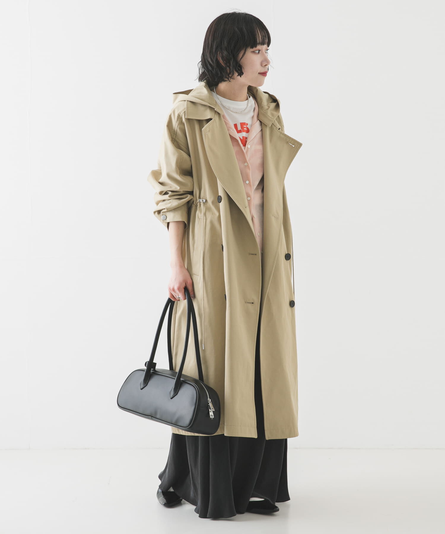 URBAN RESEARCH「フーディー2WAYトレンチコート」|トレンチコート|