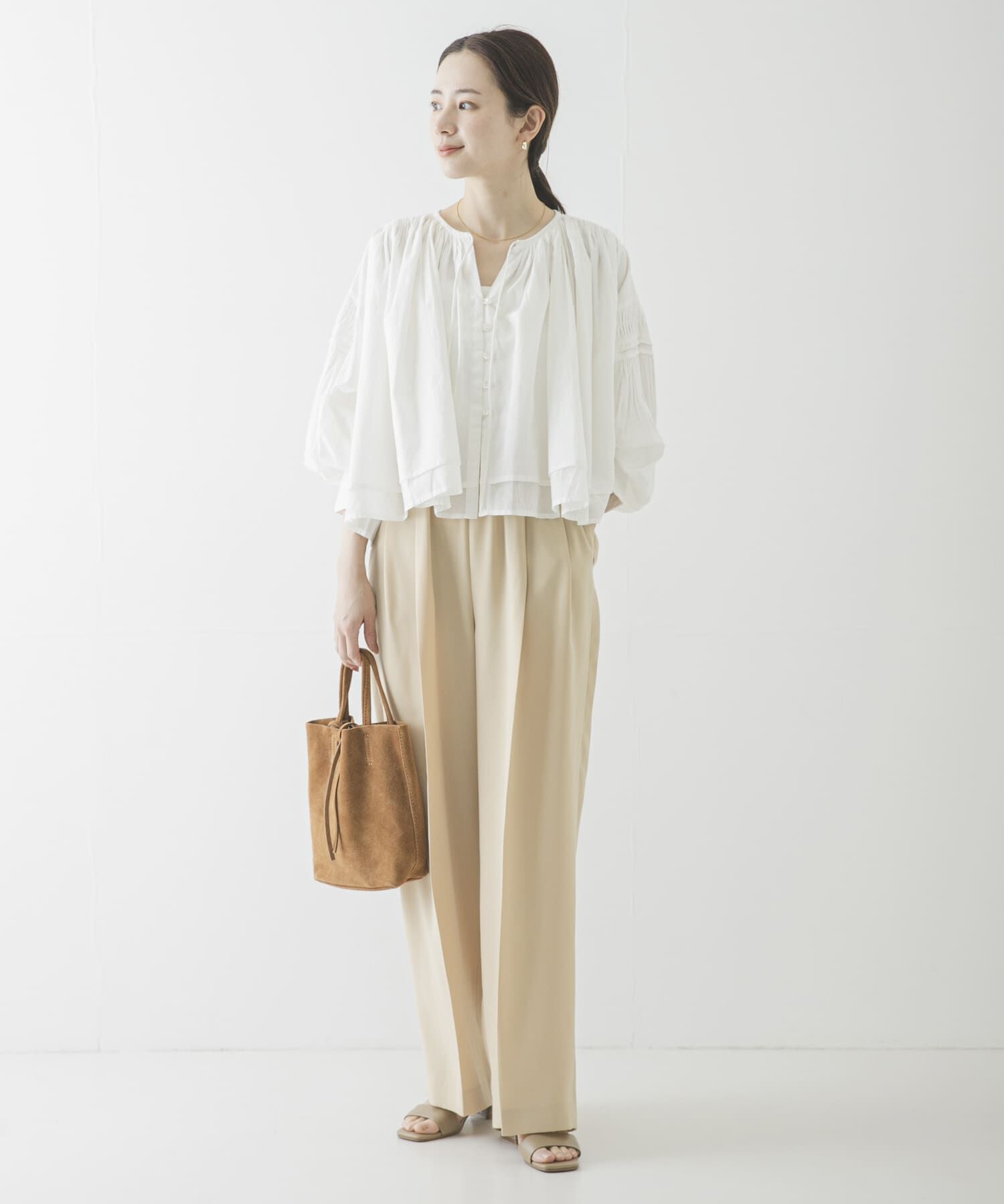 URBAN RESEARCH「ダブルクロスキュプライージーパンツ」|その他|