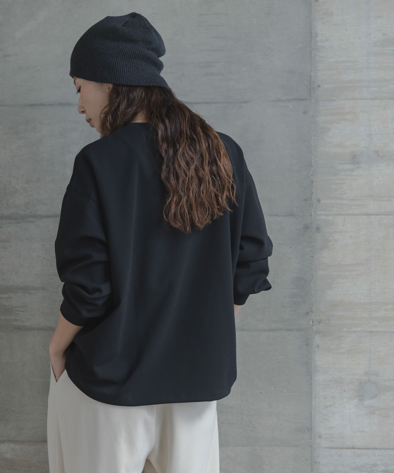 Sonny Label 「カットジョーゼットドロストプルオーバー」|Tシャツ・カットソー|