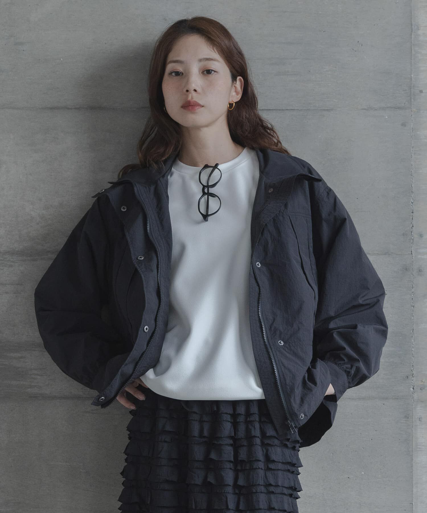 Sonny Label 「撥水スタンドカラーナイロンブルゾン」|その他|