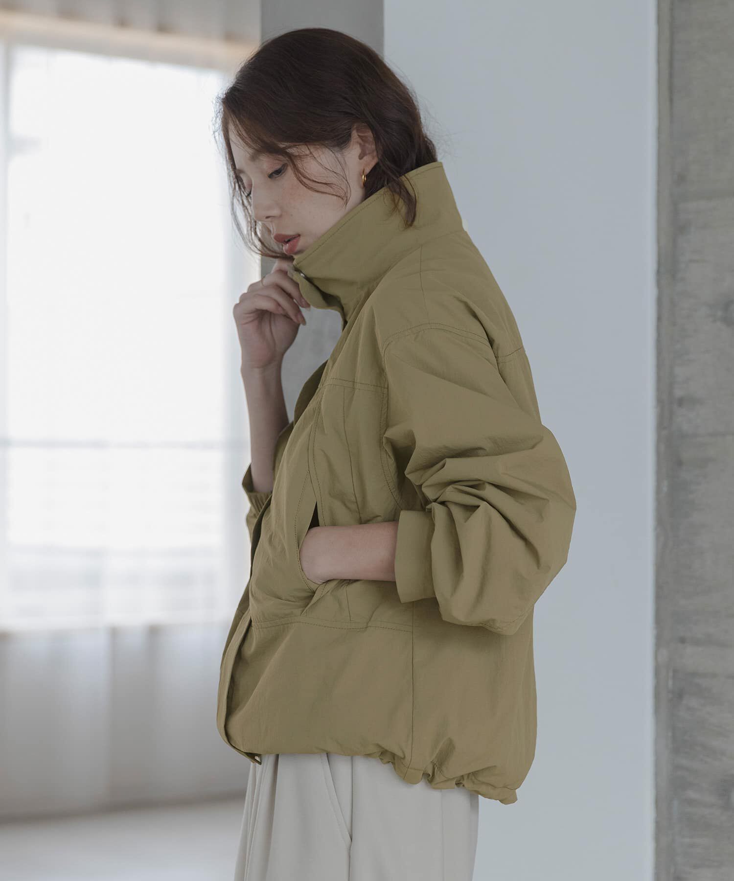 Sonny Label 「撥水スタンドカラーナイロンブルゾン」|その他|