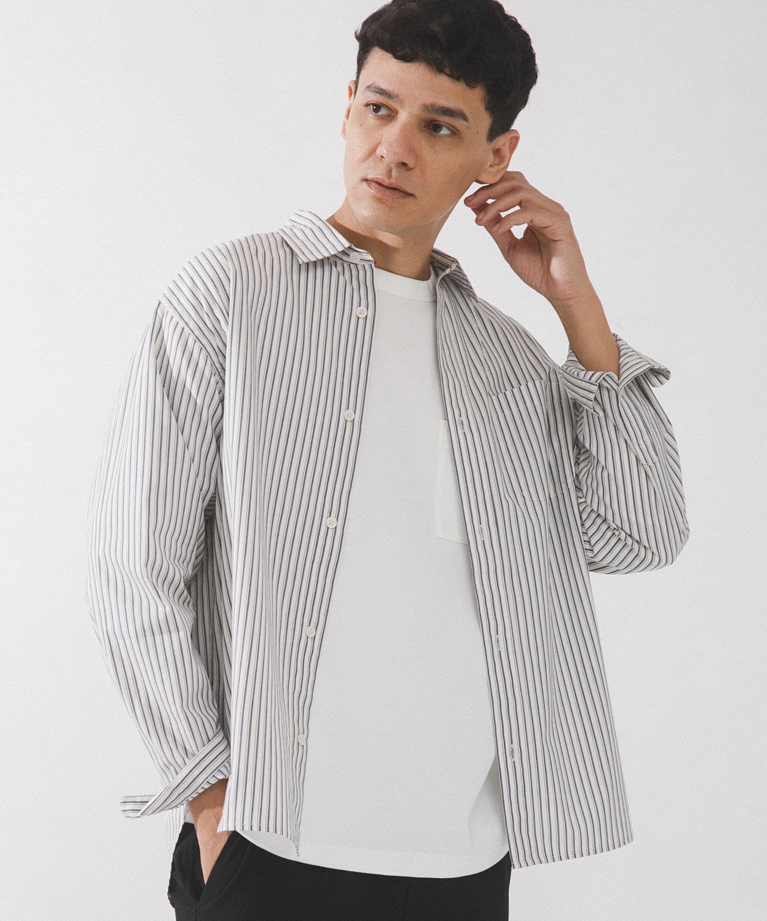 Sonny Label 「ストライプレギュラーカラーシャツ」|シャツ・ブラウス|