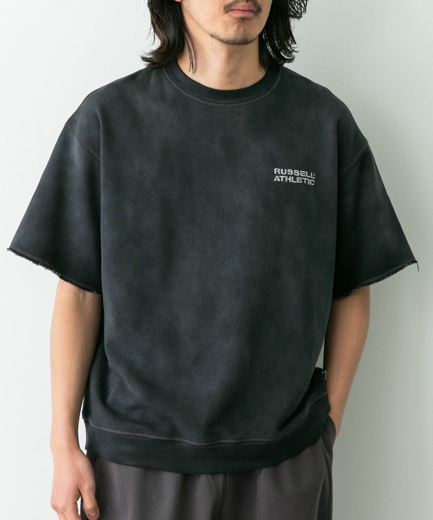Sonny Label 「『別注』RUSSELL ATHLETIC&times;SonnyLabel　ショートスリーブスウェットTシャツ」|Tシャツ・カットソー|