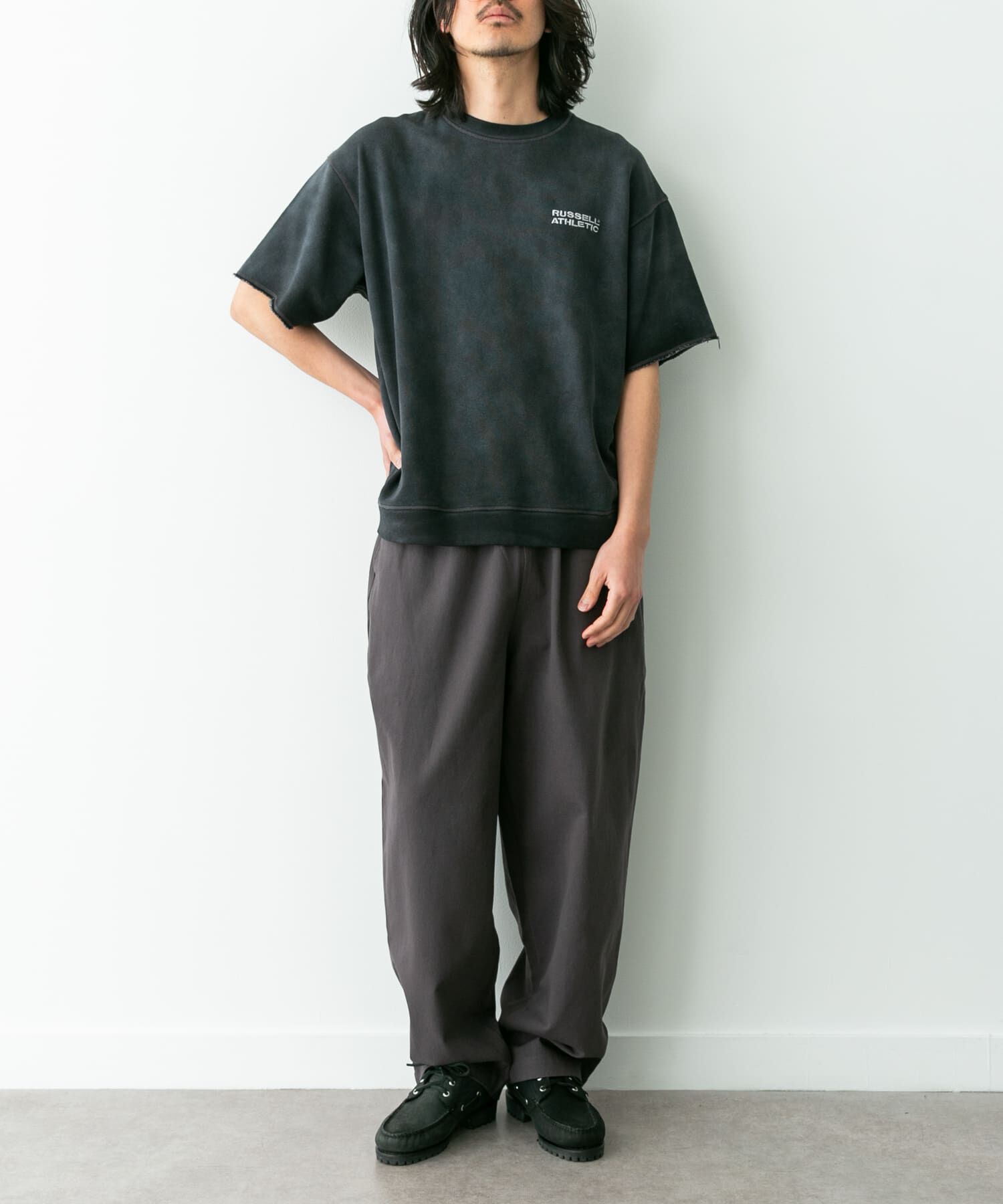 Sonny Label 「『別注』RUSSELL ATHLETIC&times;SonnyLabel　ショートスリーブスウェットTシャツ」|Tシャツ・カットソー|