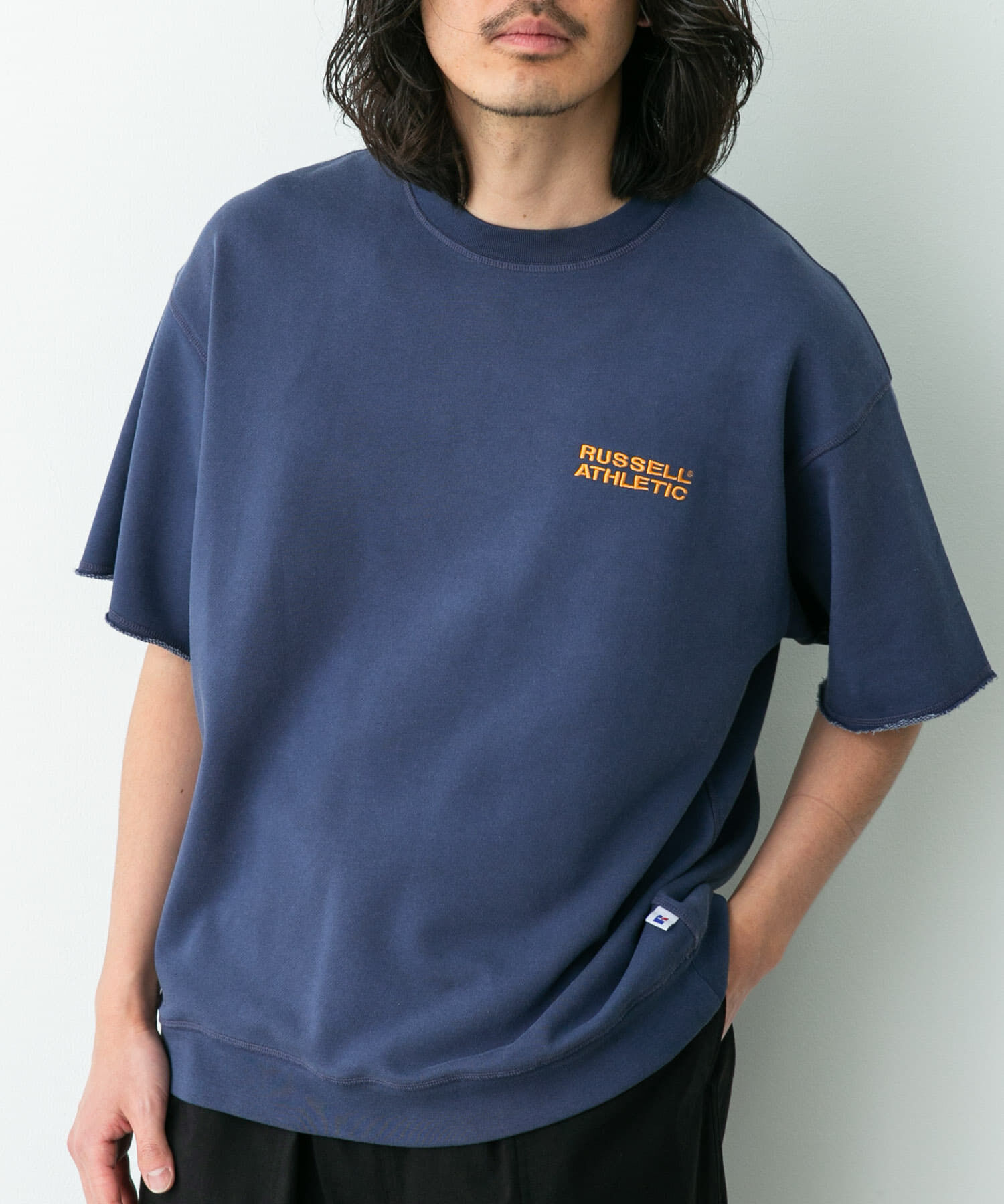 Sonny Label 「『別注』RUSSELL ATHLETIC&times;SonnyLabel　ショートスリーブスウェットTシャツ」|Tシャツ・カットソー|