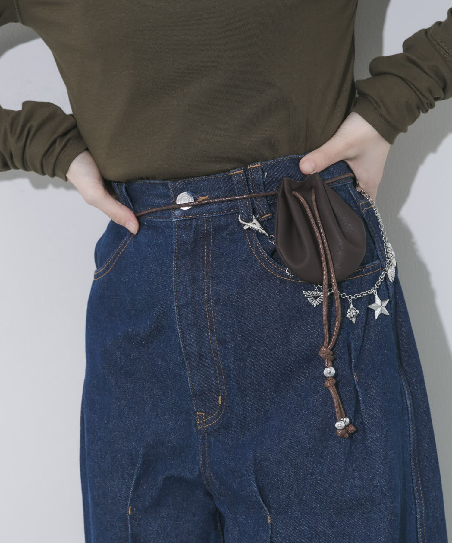 SMELLY「サークルネックポーチ」|ポーチ|