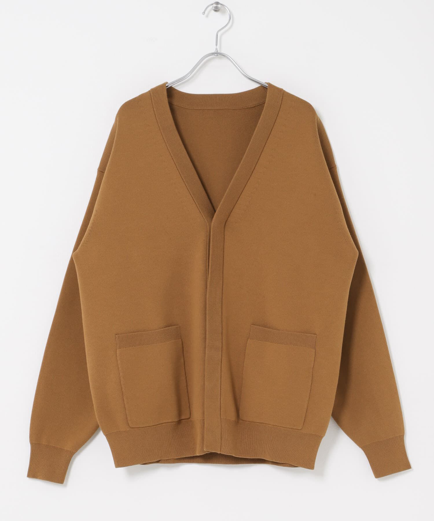 URBAN RESEARCH DOORS「『UR TECH Renew Knit』Vネックカーディガン」|カーディガン|