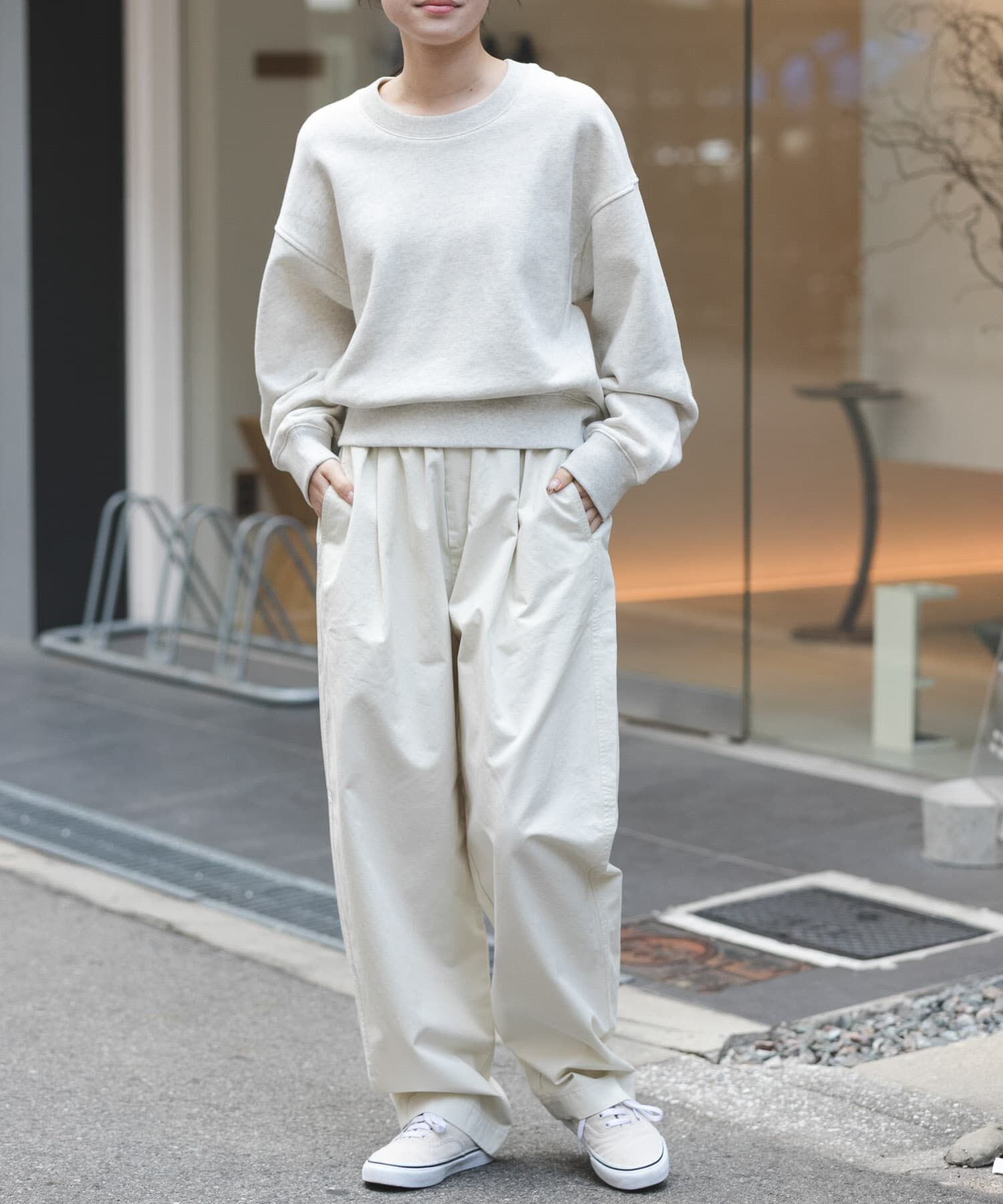 URBAN RESEARCH DOORS「FORK&SPOON　コクーンスウェット」|スウェット・ジャージ|