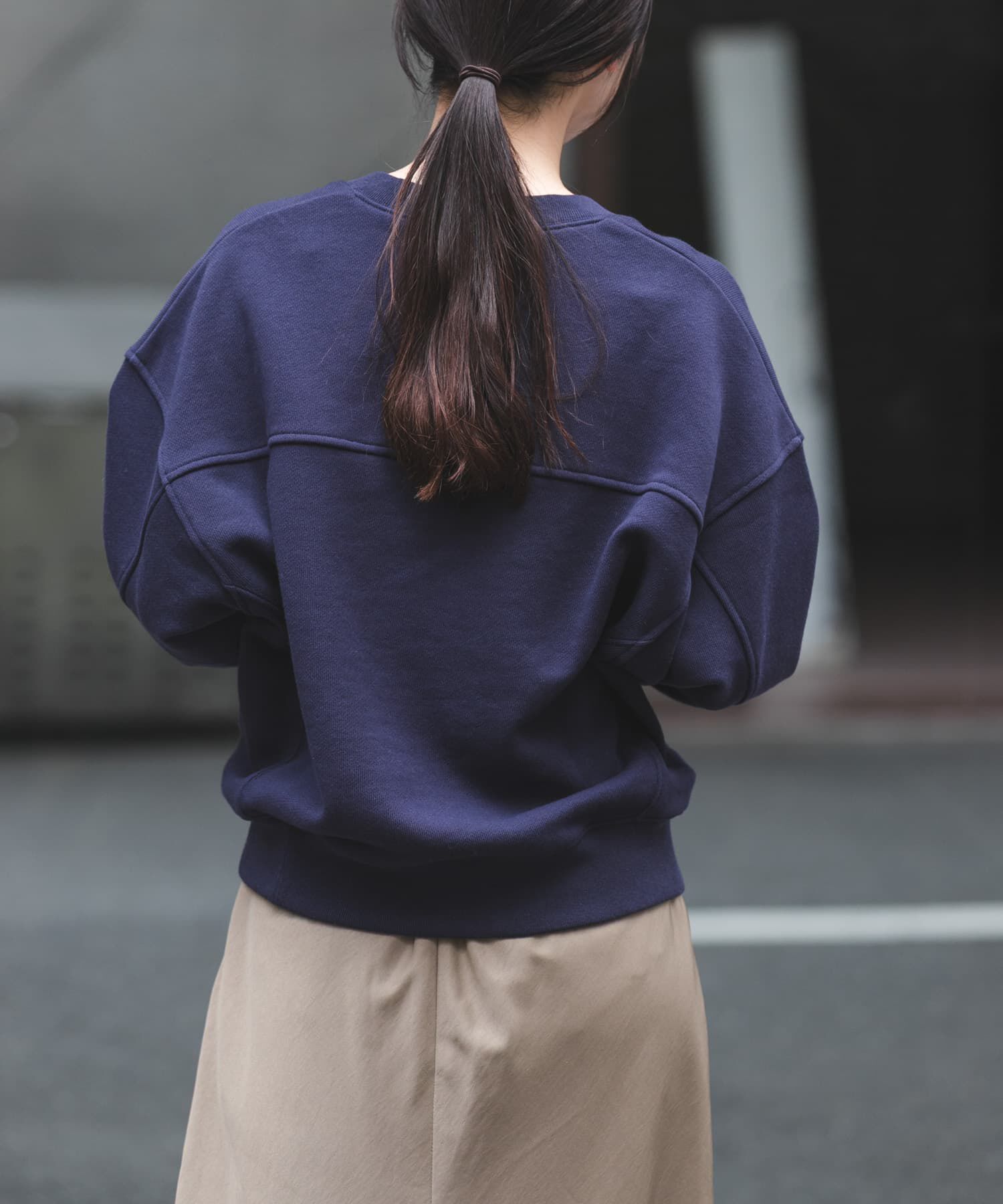 URBAN RESEARCH DOORS「FORK&SPOON　コクーンスウェット」|スウェット・ジャージ|